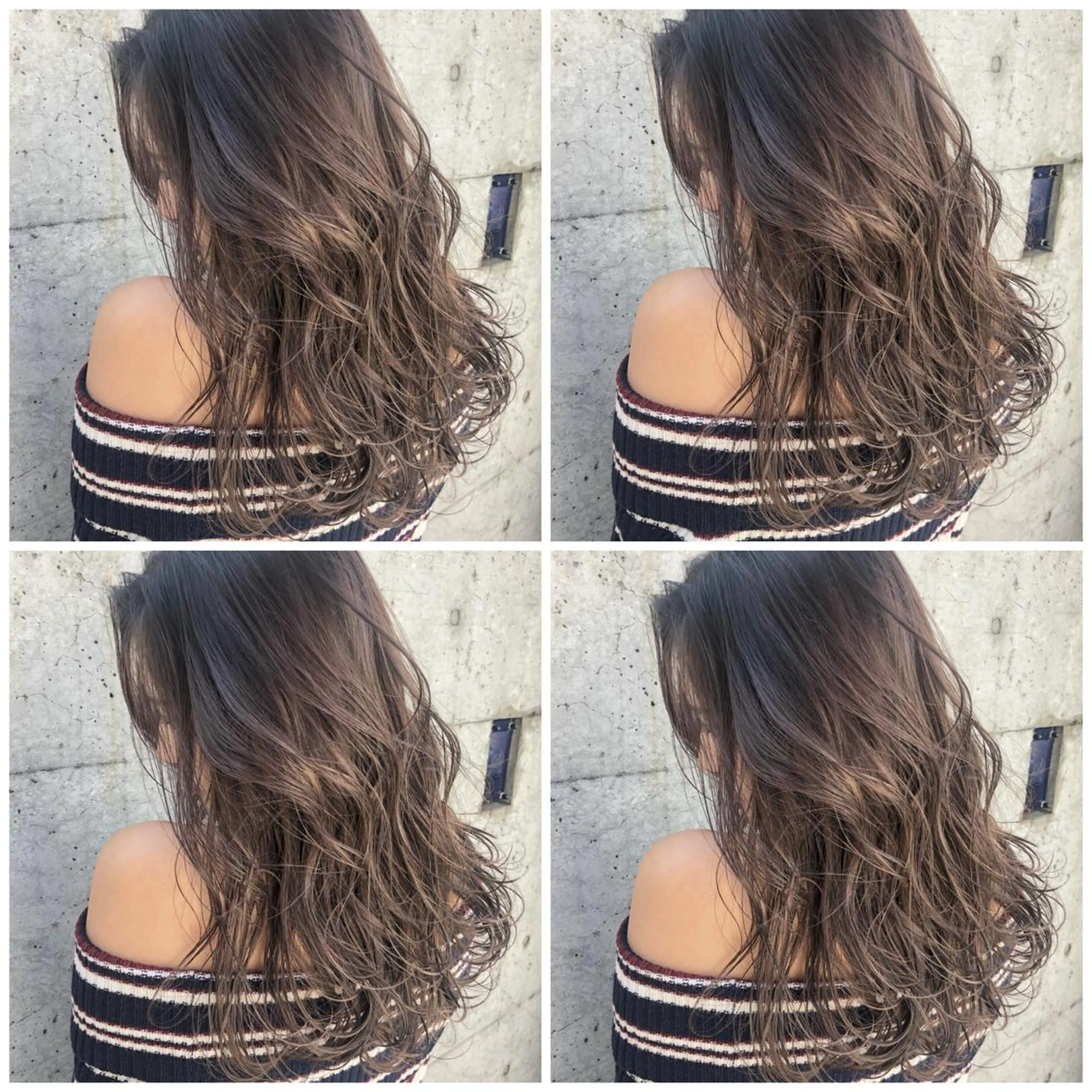 ロング カラー パーマ ヘアアレンジ メンズ キッズ ネイル マツエク・マツパ レイヤー／顔周り 韓国ヘア森田和貴のヘアスタイル