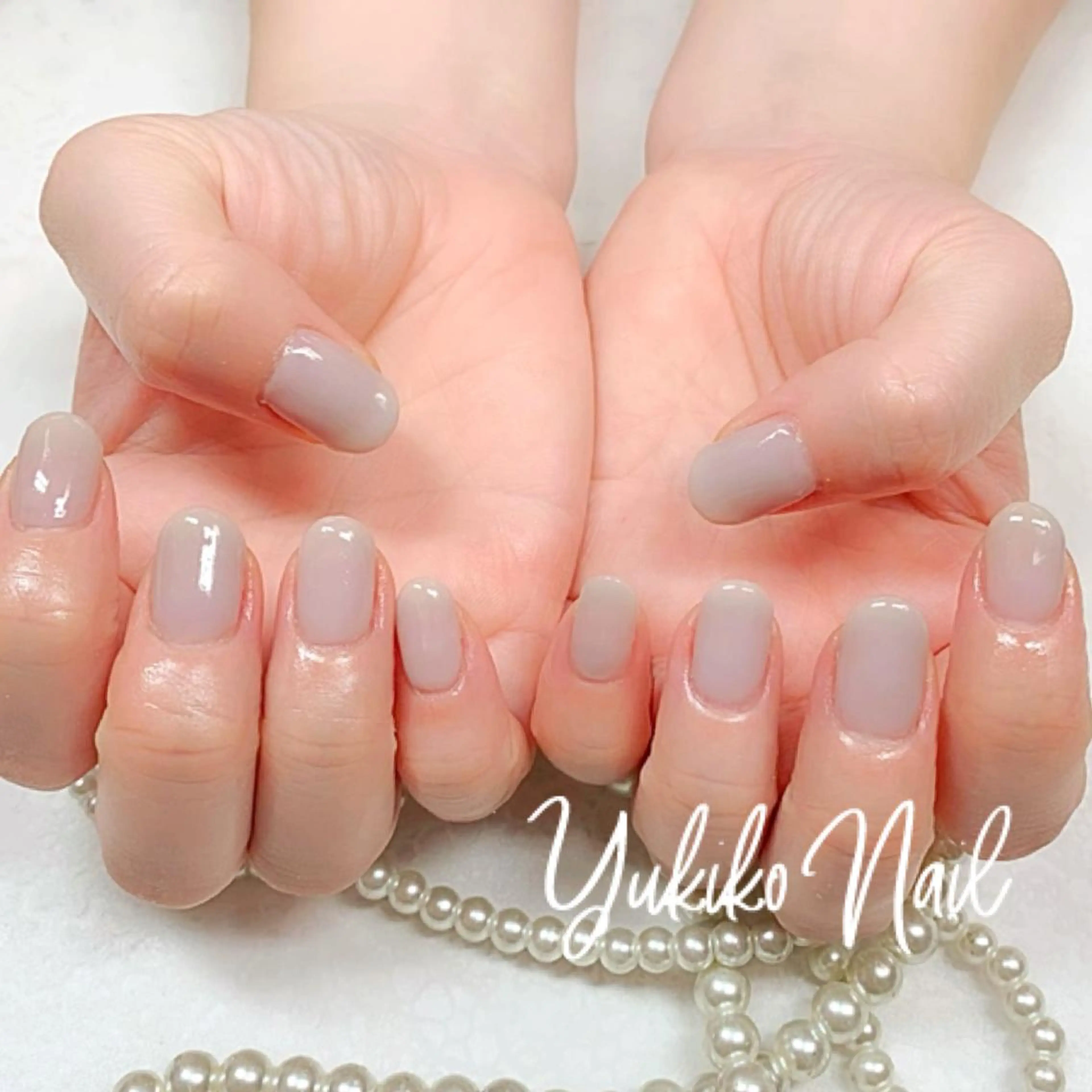 ネイル ワンカラーネイル ハンドネイル ユキコ ネイルのネイルデザイン