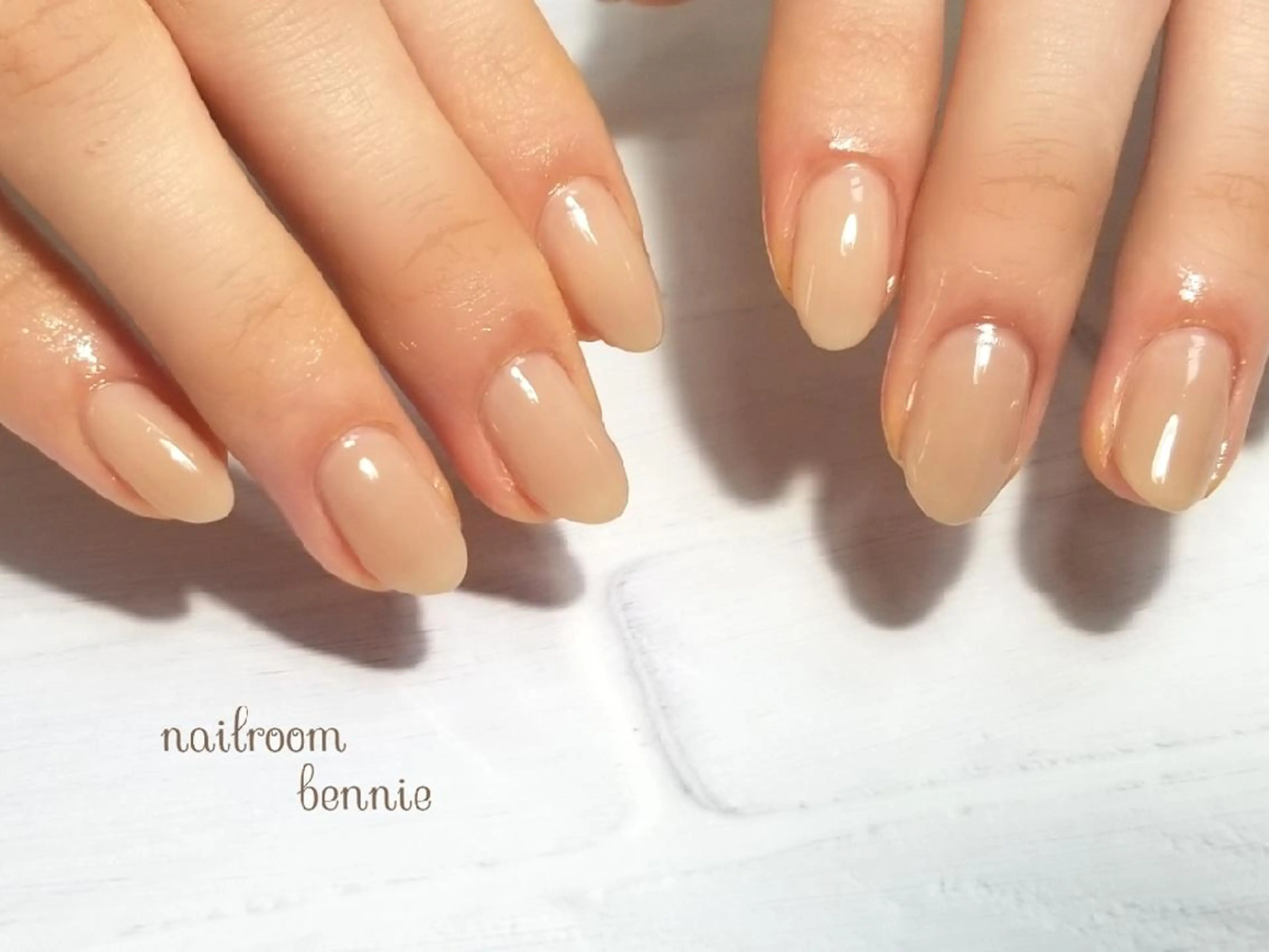 ネイル オフィスネイル ワンカラーネイル シンプルネイル   BENNIEのネイルデザイン