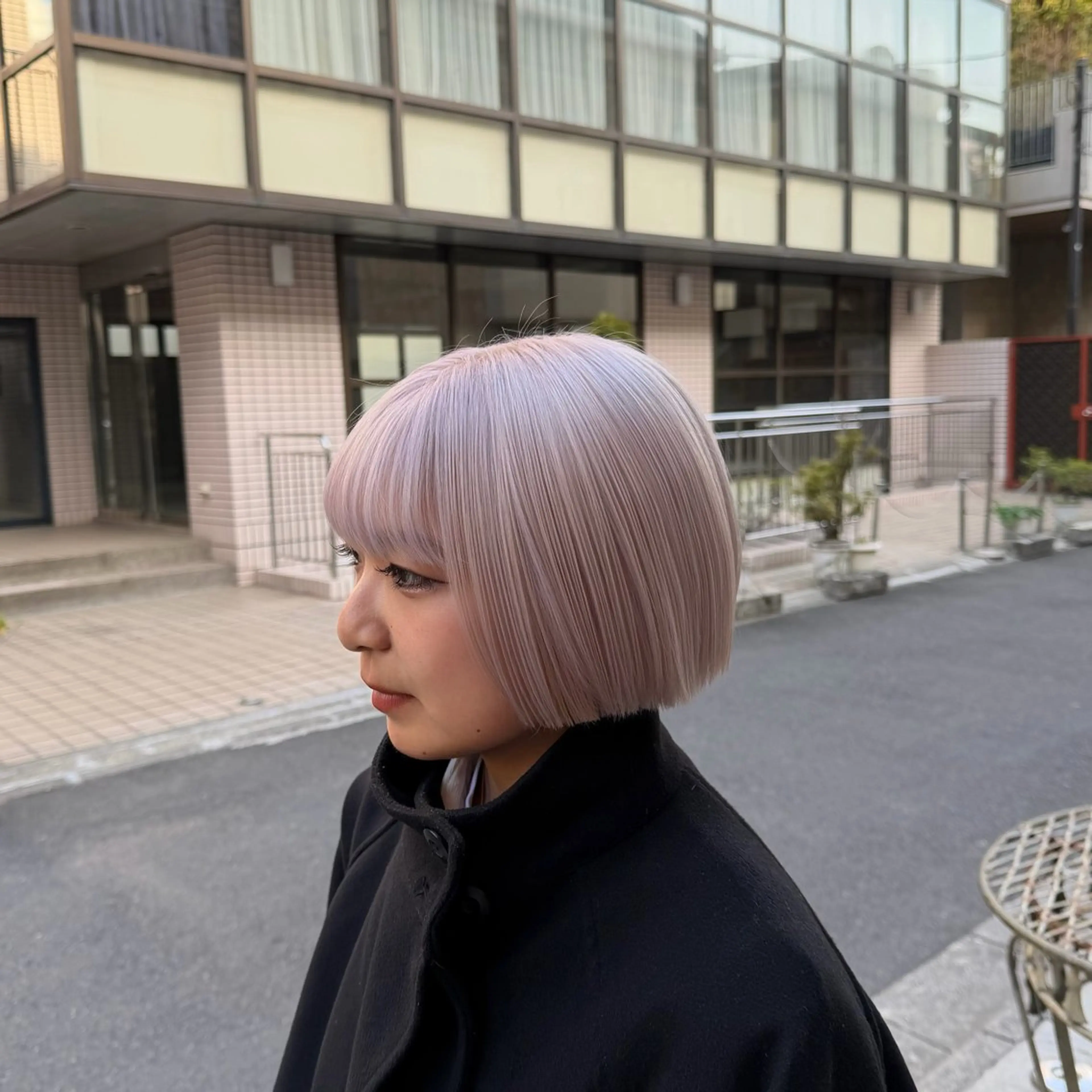 ショート カラー ブリーチ ブロンド ハイトーンカラー ホワイトブロンド ⚜️ブリーチ× 透明感✨Hayatoのヘアスタイル