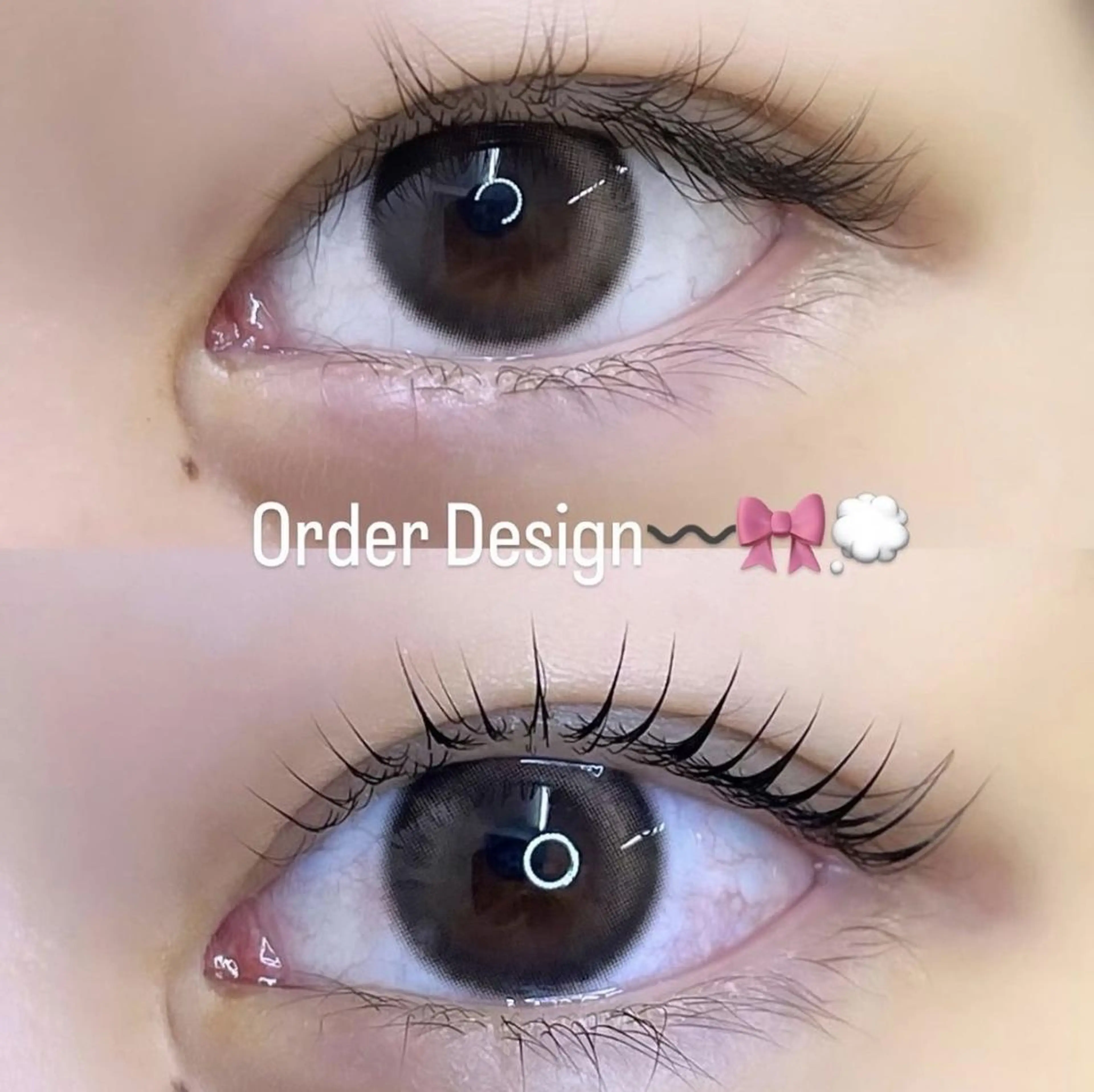 マツエク・マツパ 束感まつ毛 フラットラッシュ 韓国風マツエク ワンホンマツエク 【Elun新宿】 Aimiのマツエク・マツパデザイン