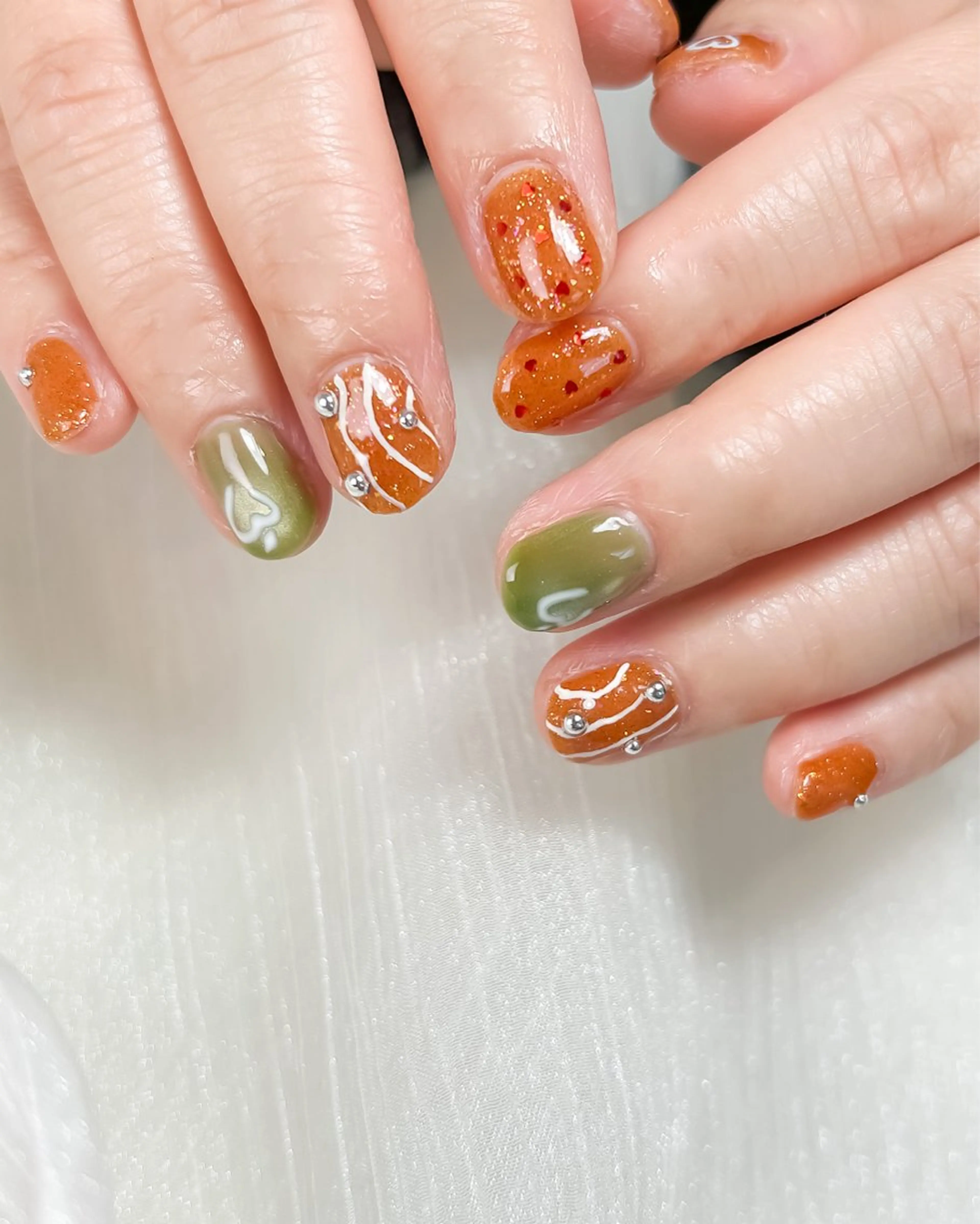 ネイル ジェルネイル ハンドネイル Mivienail. miiのネイルデザイン
