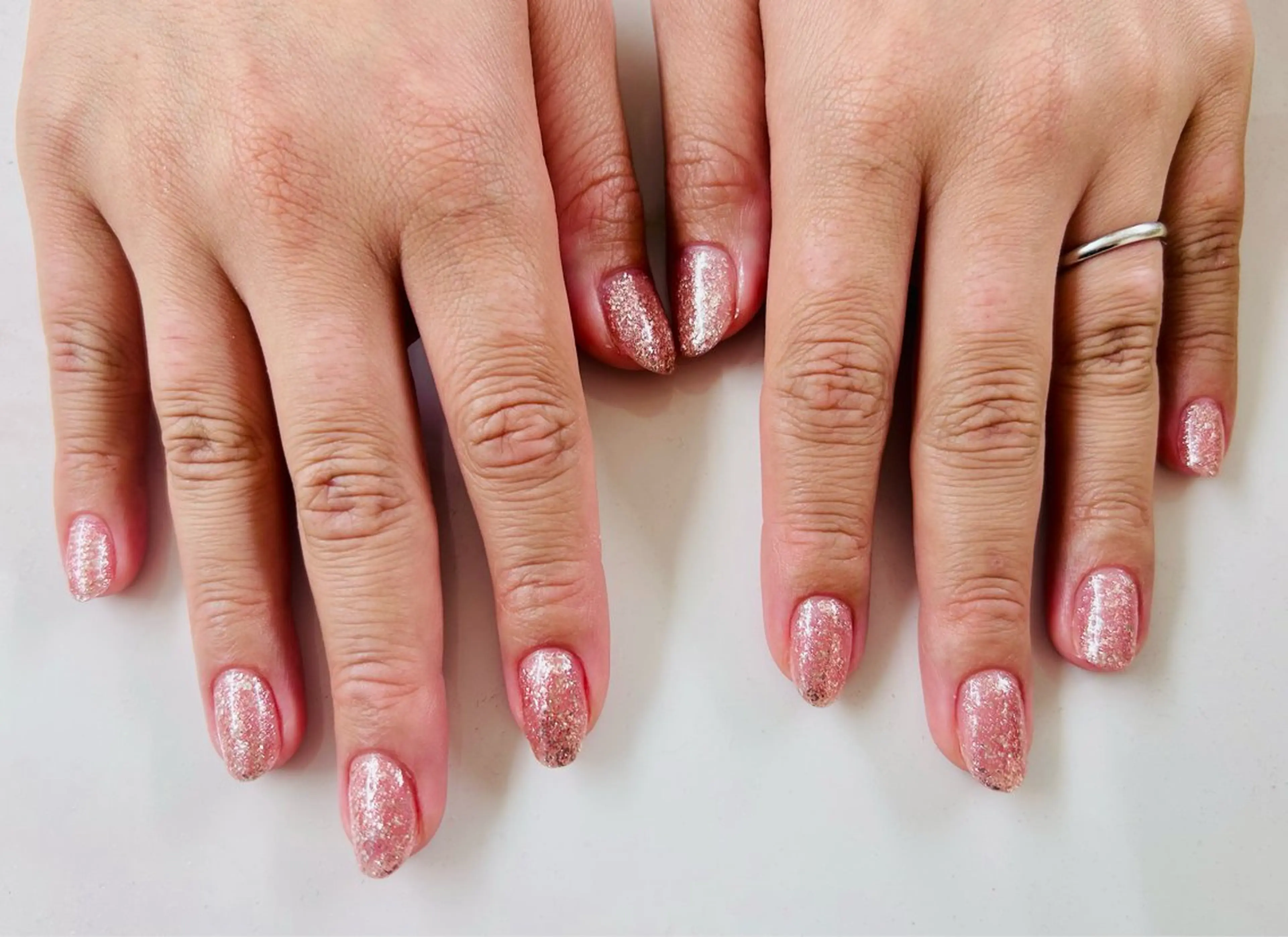 ネイル ラメ(グリッター) ワンカラーネイル I.NAILS Nakayaのネイルデザイン