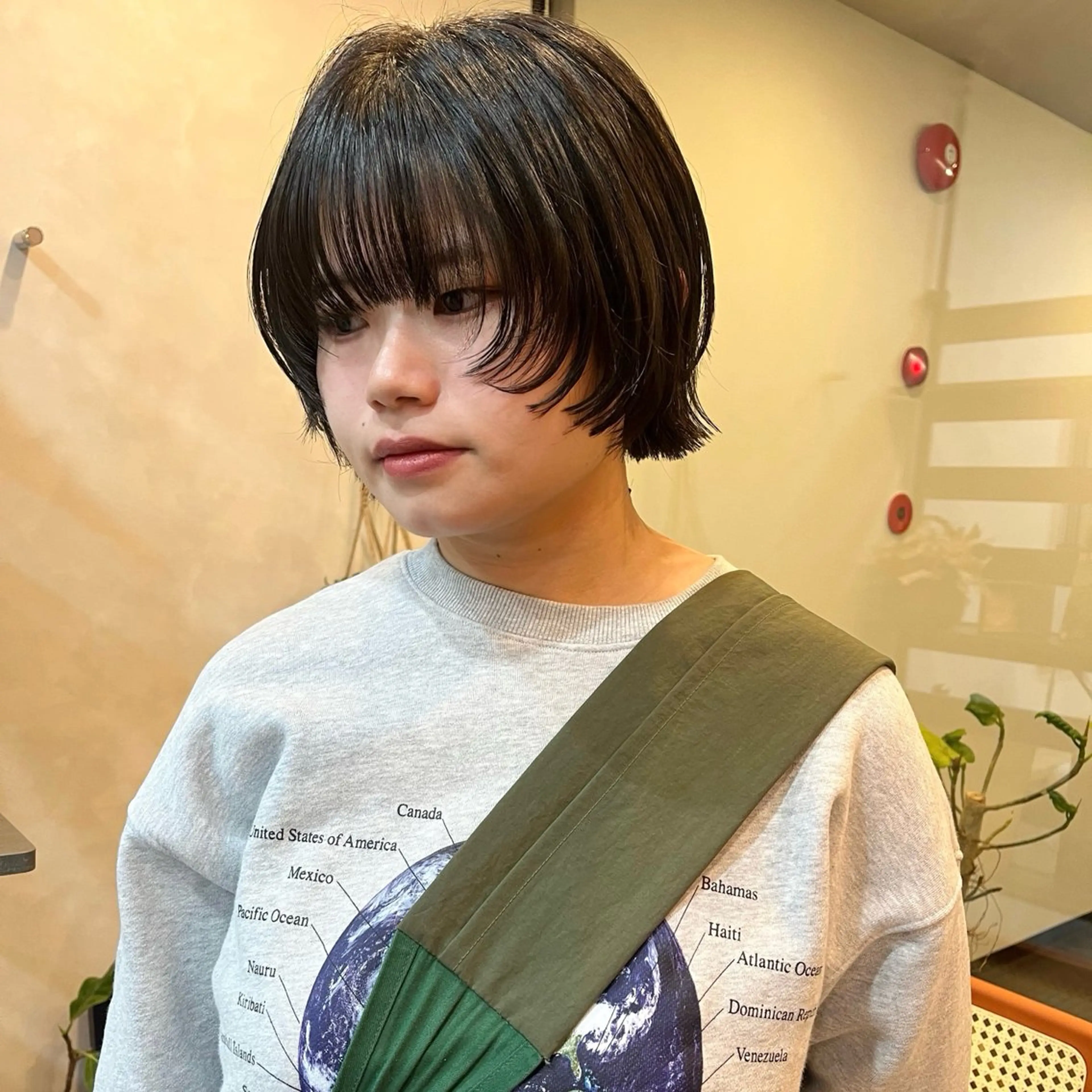 ショート ショートボブ ボブ ショートヘア ウルフカット カット レイヤー/暖色/ 髪質改善/永礼芳果のヘアスタイル