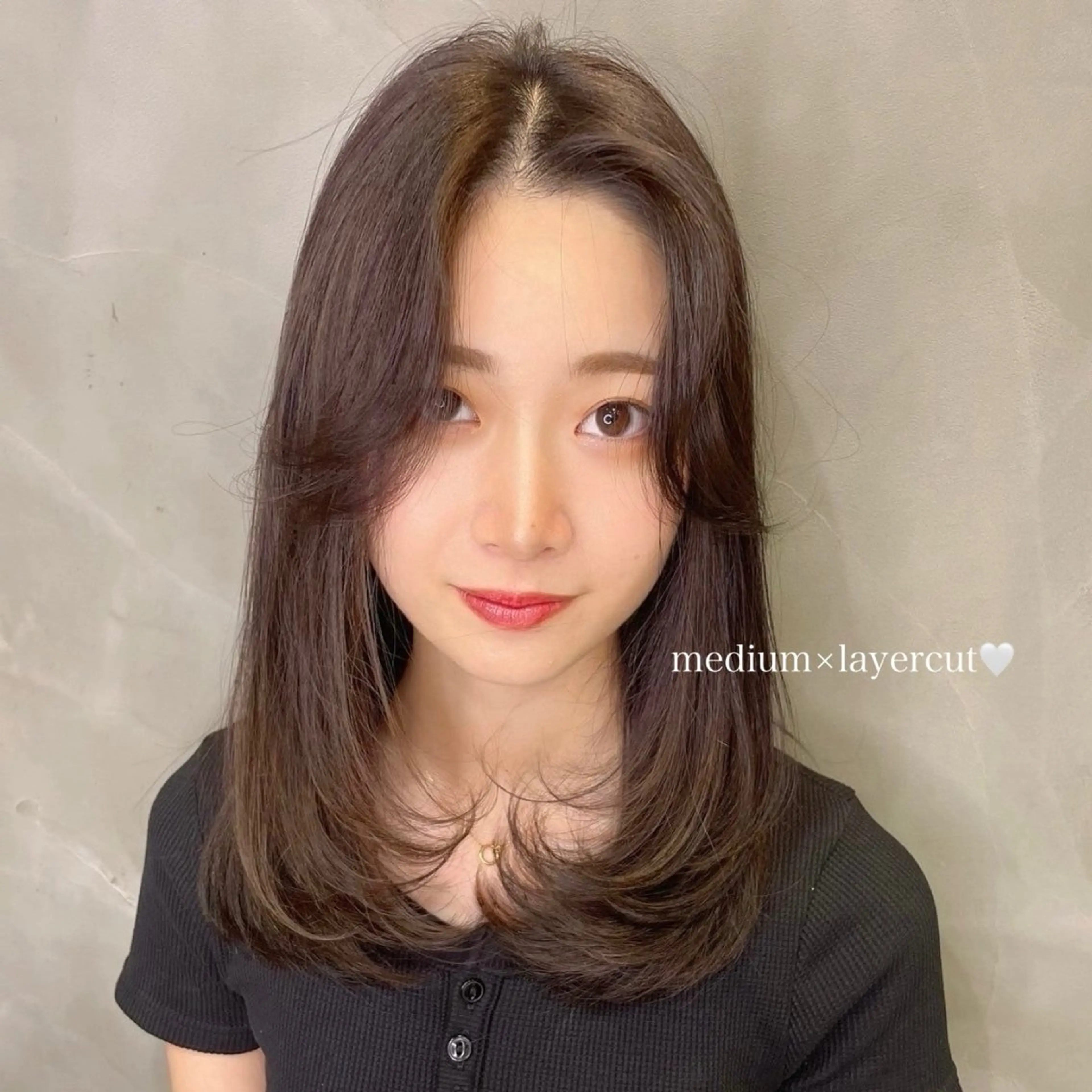 ミディアム 🩵髪質改善カラー / Rion🩵のヘアスタイル