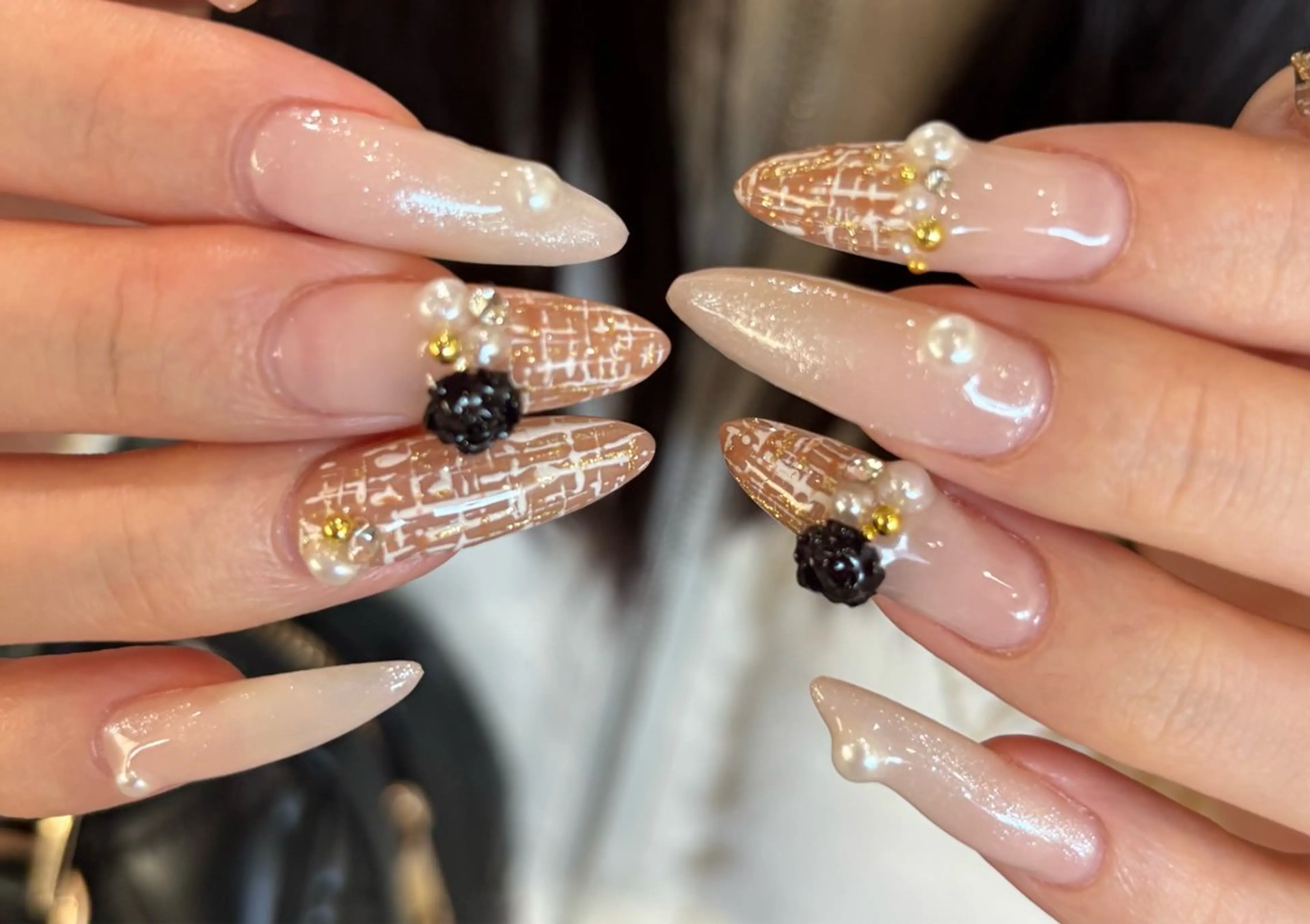 ネイル ハンドネイル joieange 難波店 藤谷ルディアのネイルデザイン