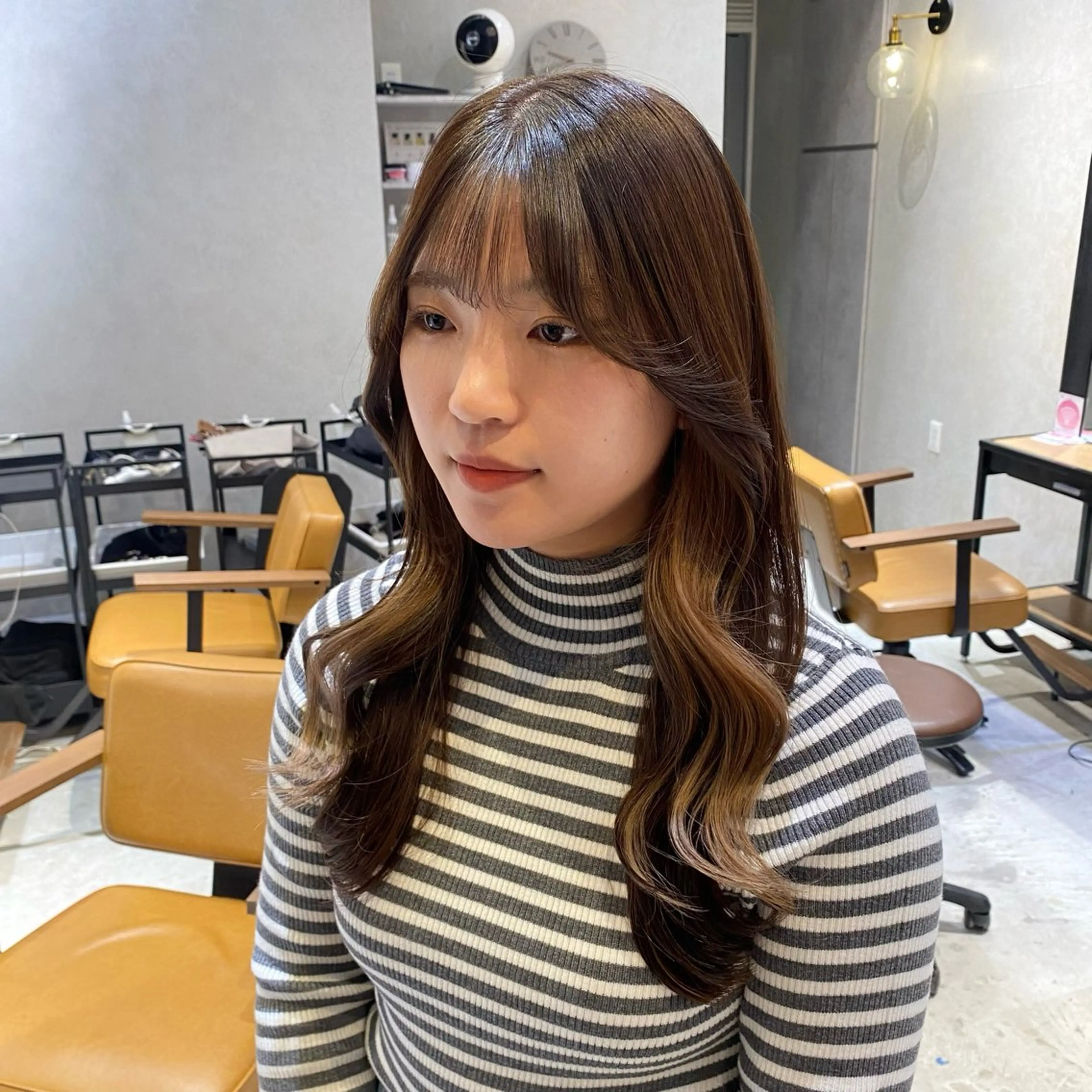 ロング Natsuki/韓国 ボブ/レイヤーカットのヘアスタイル