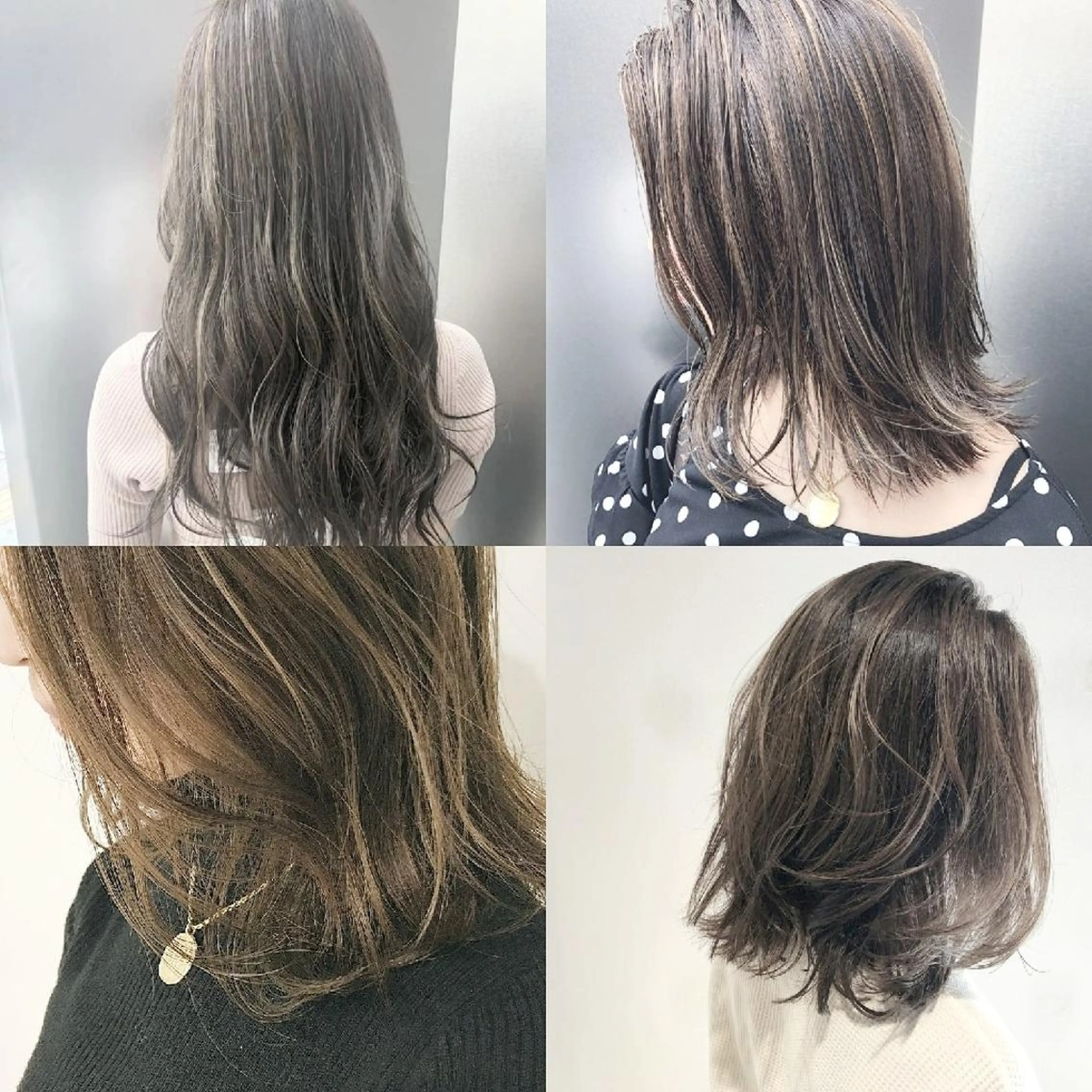 カラー ハイライトカラー 竹内啓太 ボブのヘアスタイル