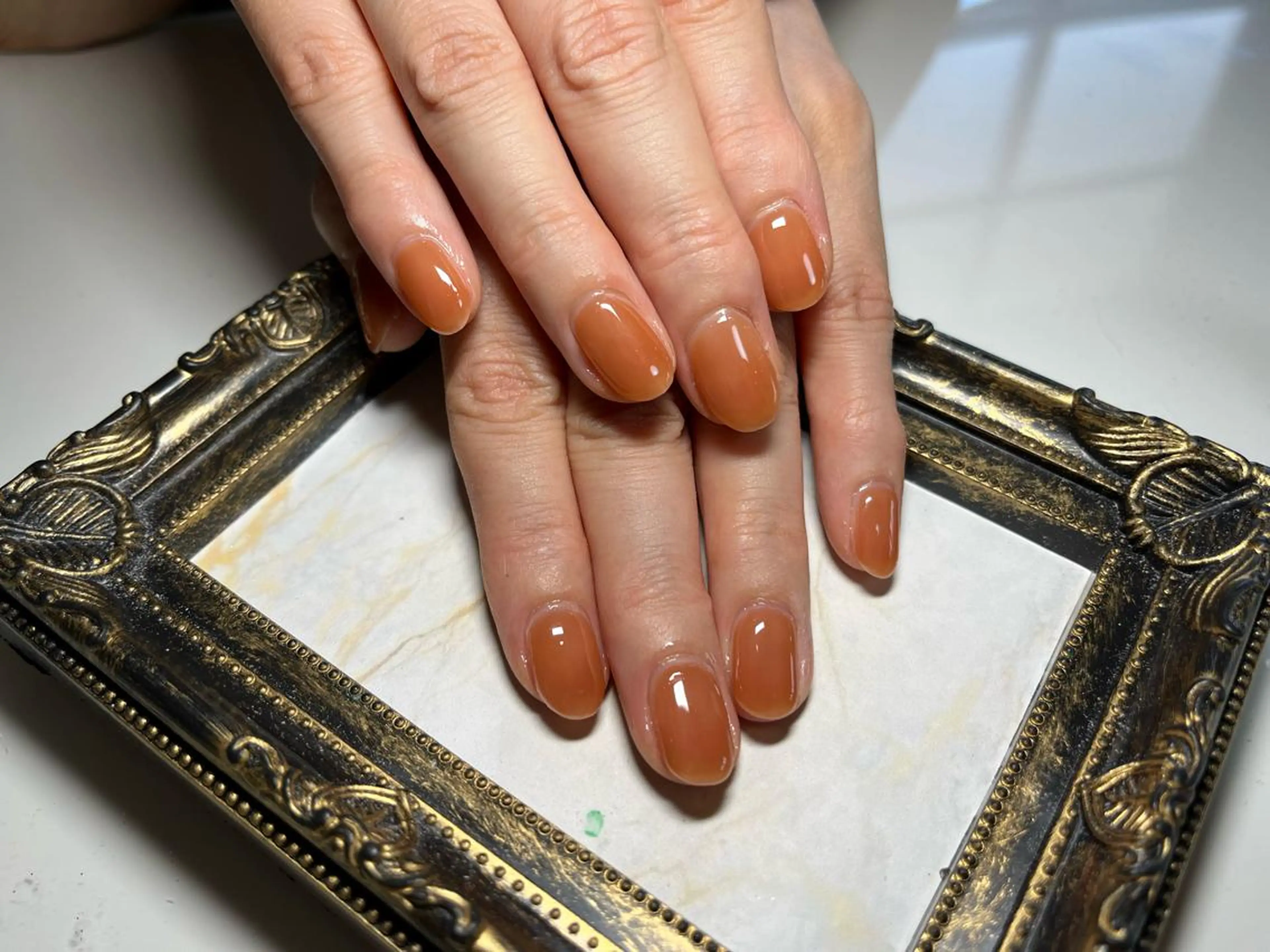 ネイル ワンカラーネイル Nail salon Caco.のネイルデザイン