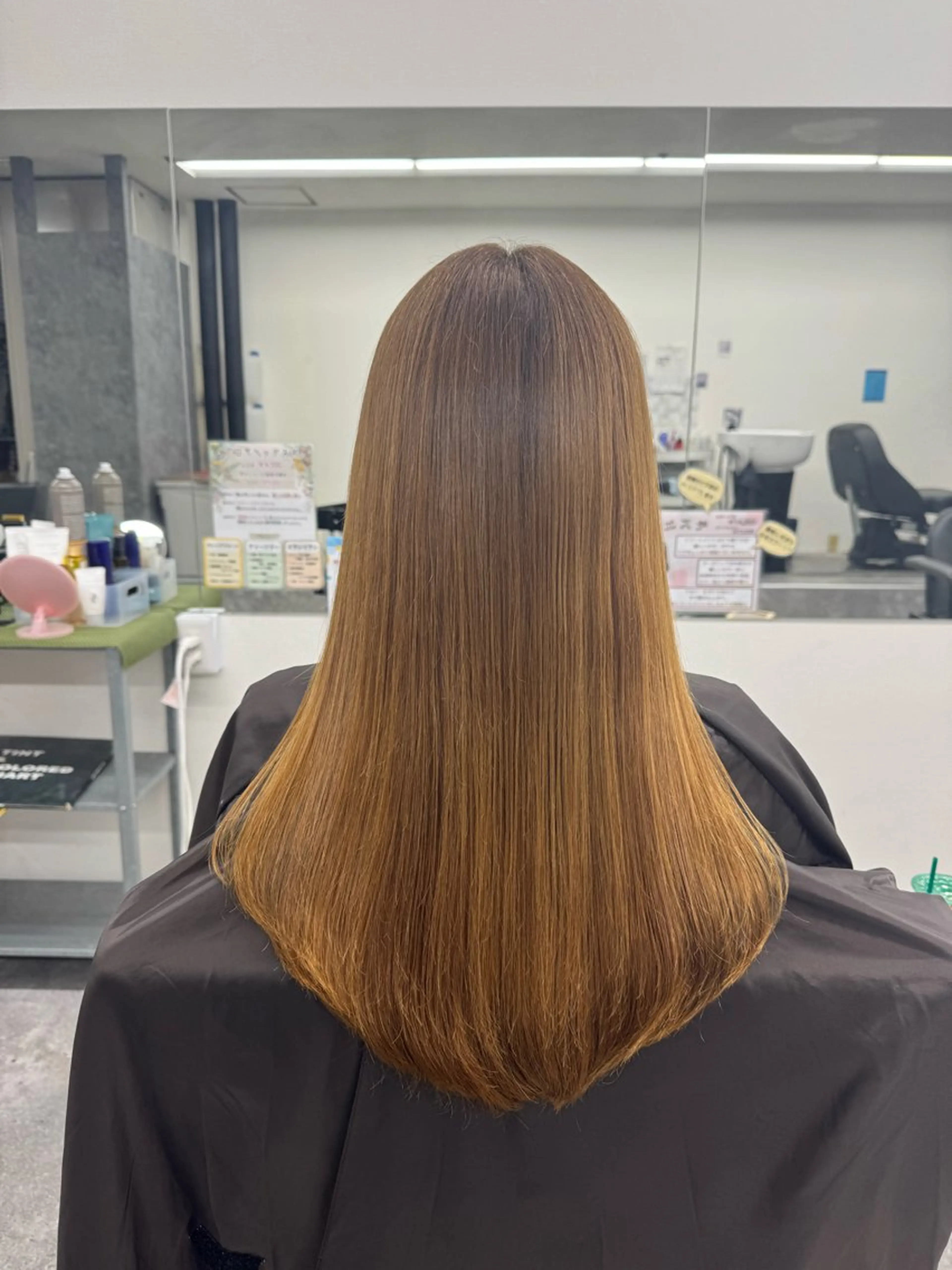 ロング 髪質改善 トリートメント 酸熱トリートメント 髪質改善メニュー 長井 美佐子のヘアスタイル