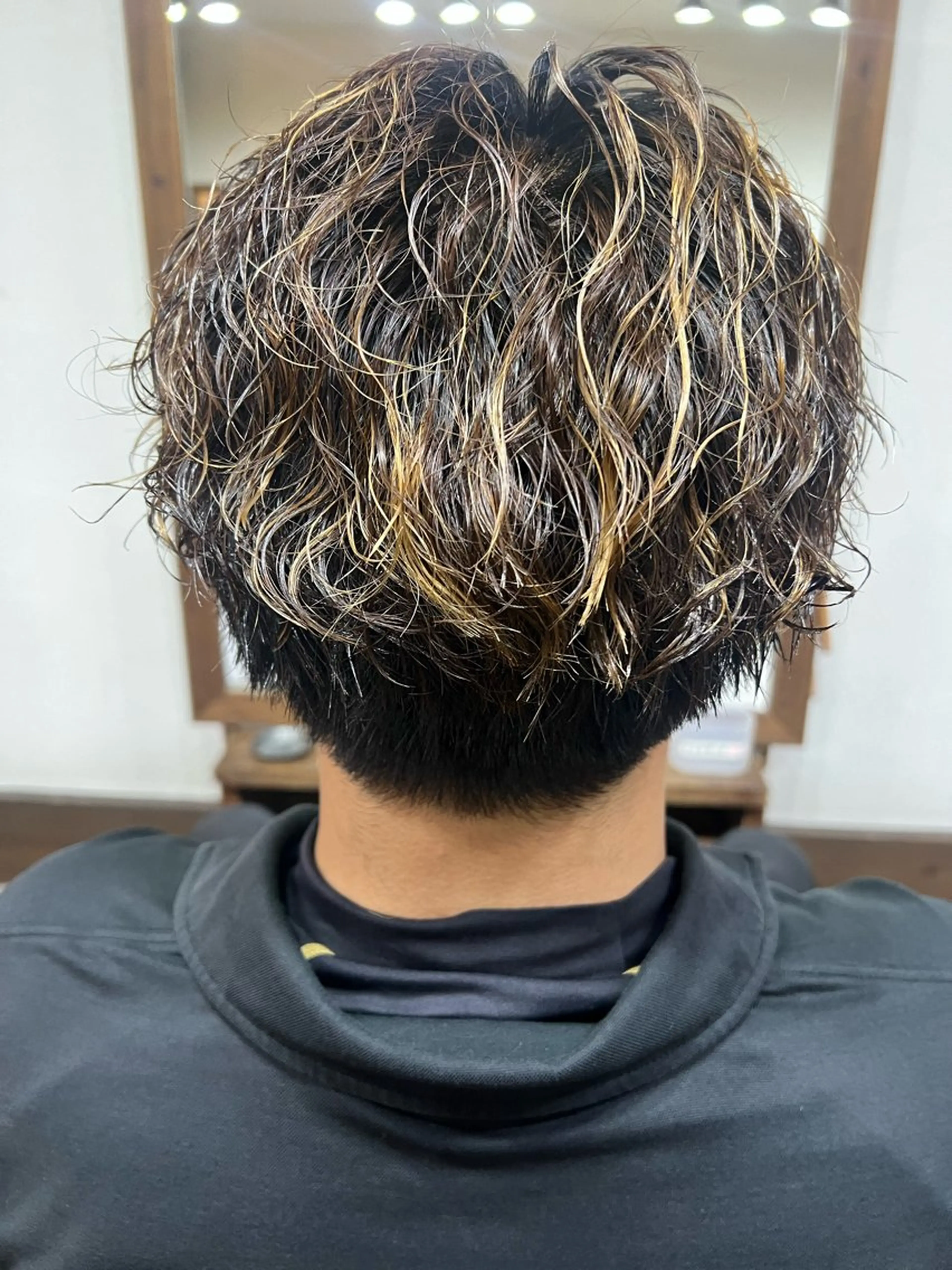 パーマ メンズ メンズパーマ その他 joliefille 高石店☘️熊澤丈将のヘアスタイル