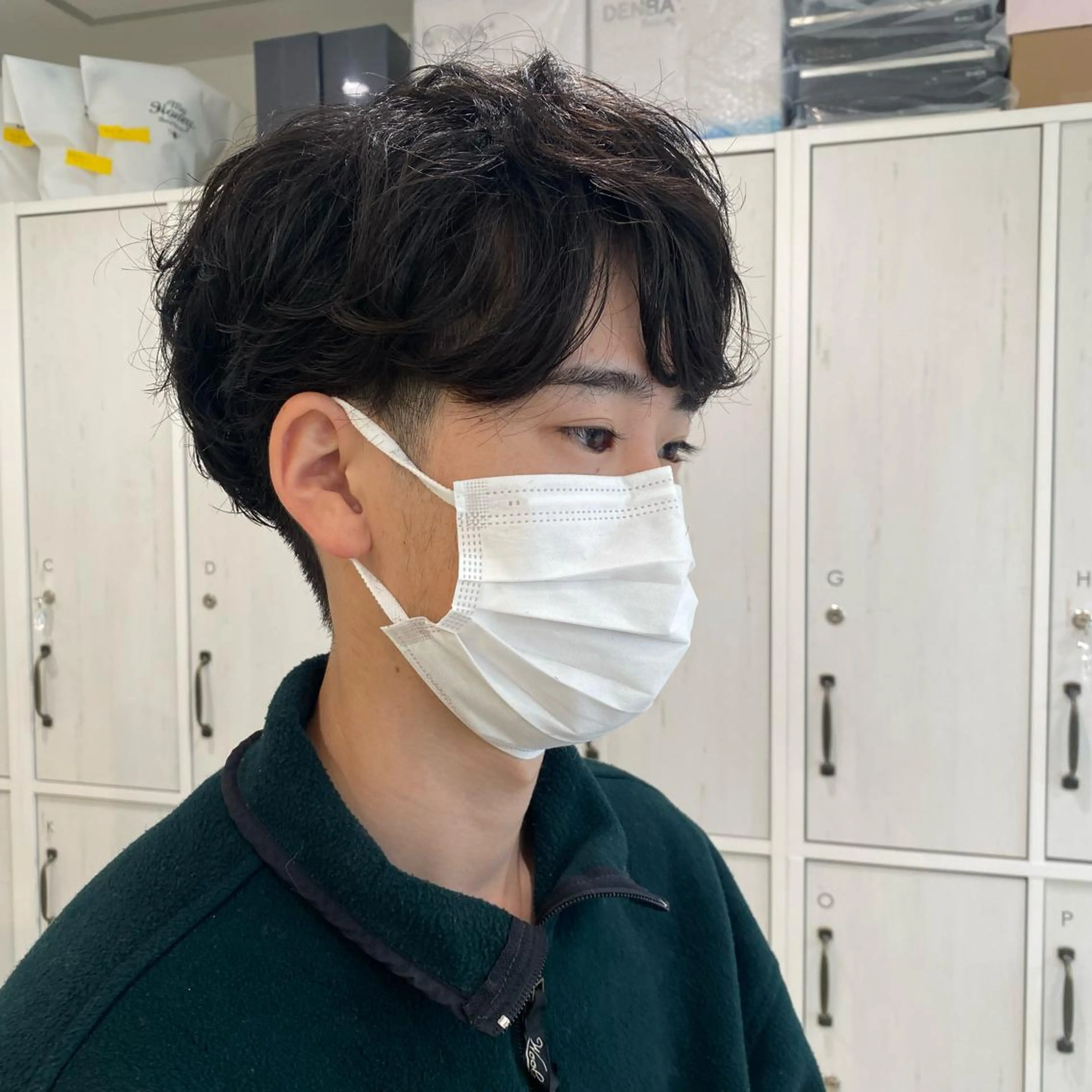 メンズ 韓国メンズ特化 パーマSatskiのヘアスタイル