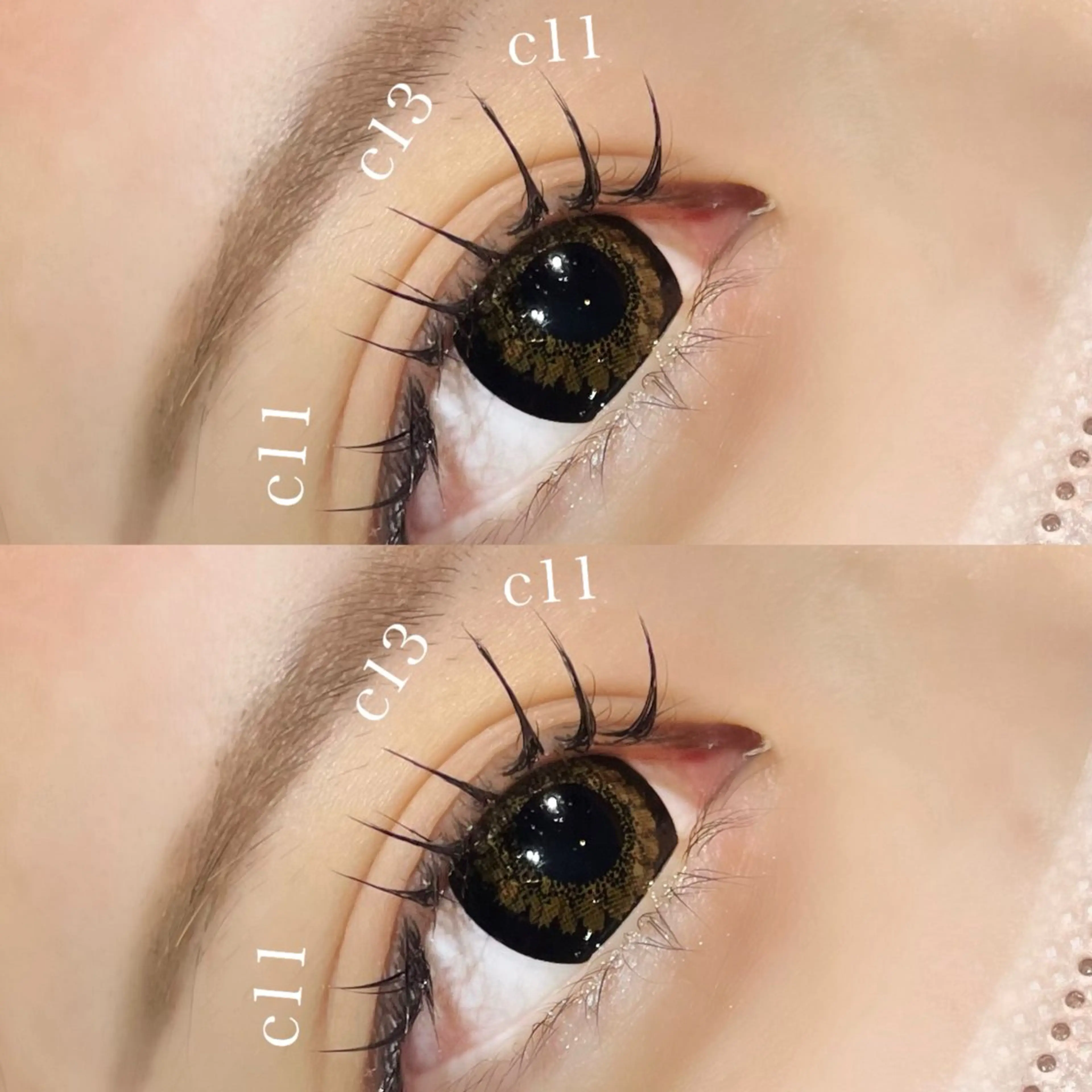 マツエク・マツパ キュート マツエク Rena 泉中央のマツエク・マツパデザイン