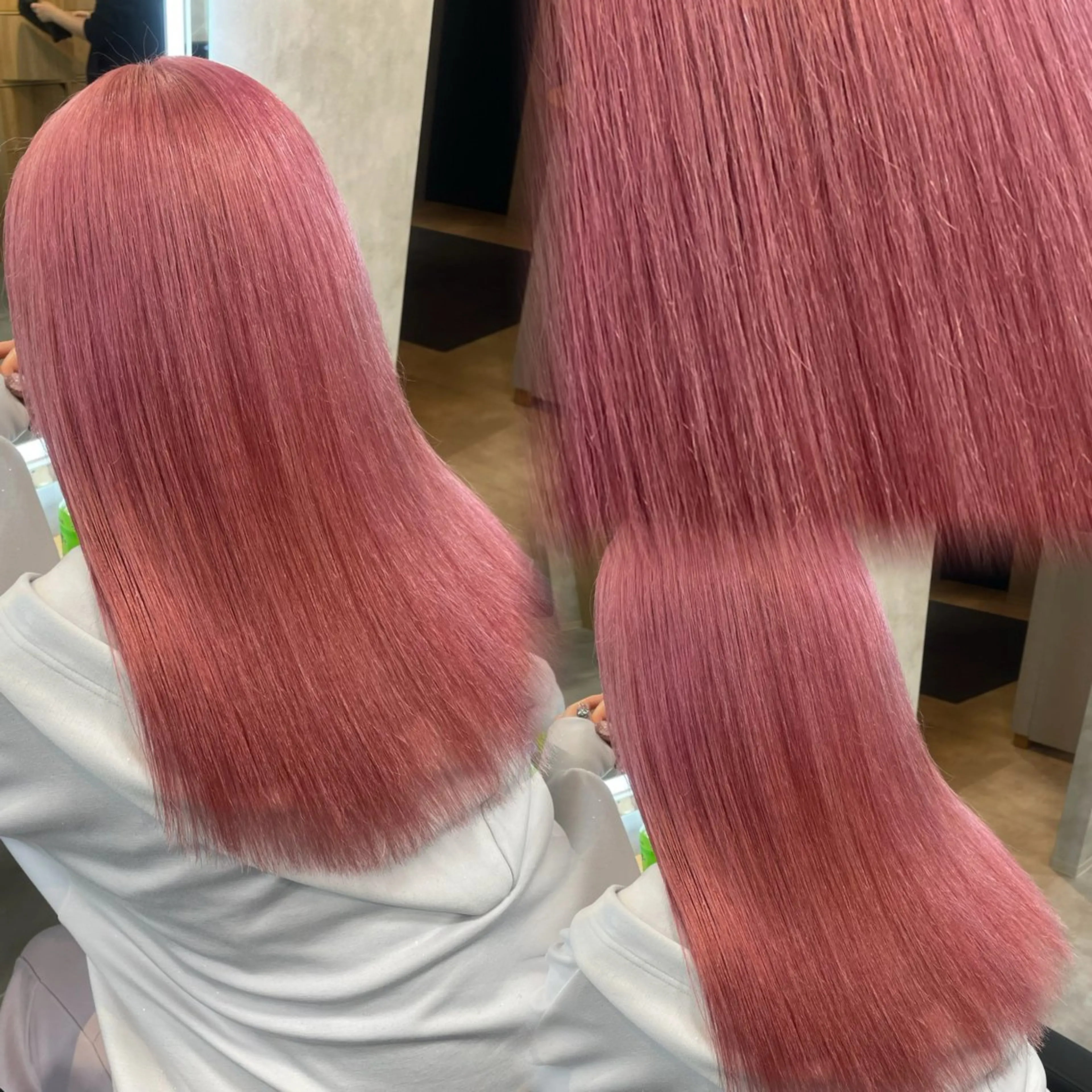 ロング カラー ヘアカラー トリートメント 透明感カラー/推しカ ラー☁️JURAのヘアスタイル