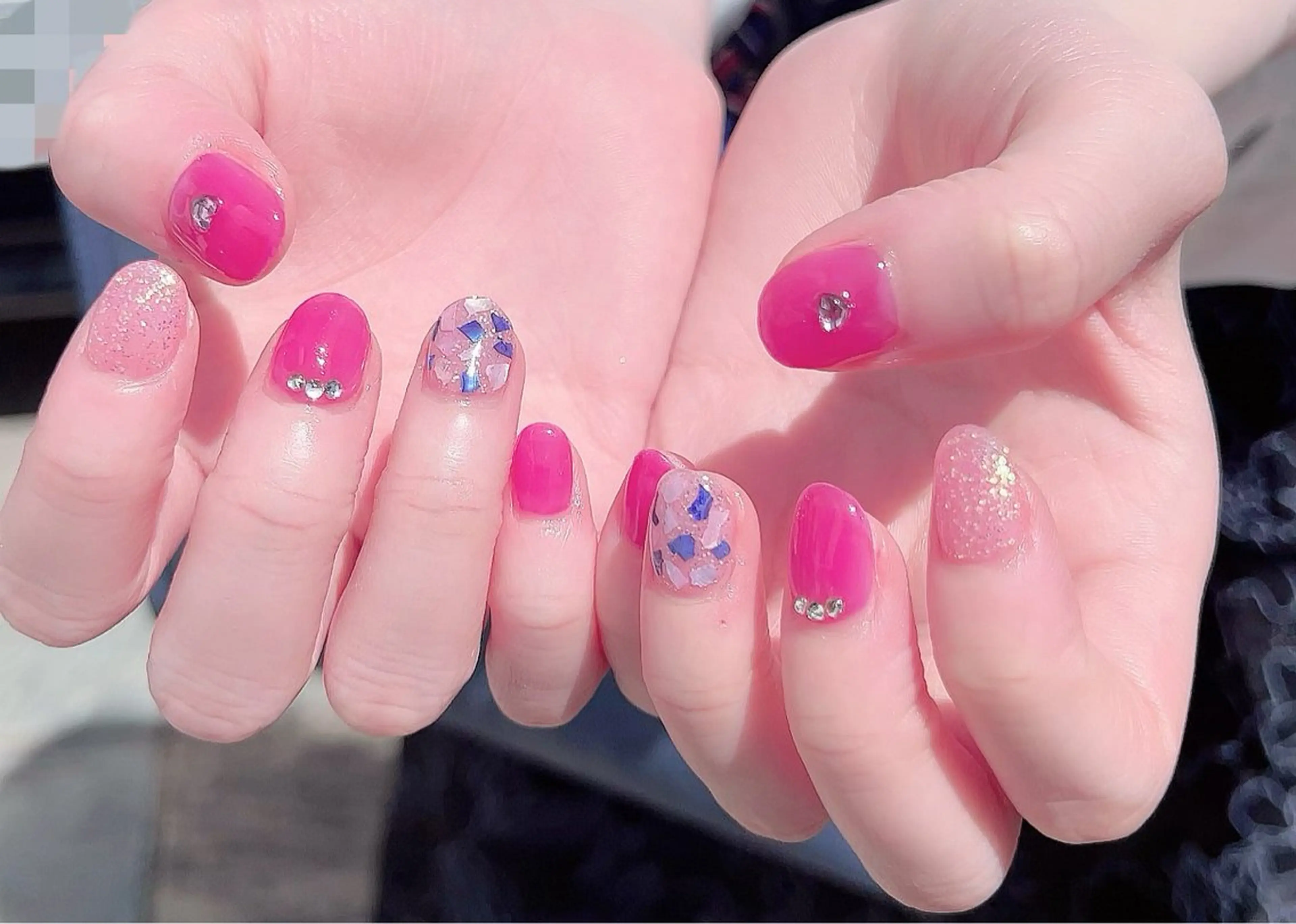 ネイル ラメ(グリッター) 持ち込み Nail Salon Ｄream Mamのネイルデザイン