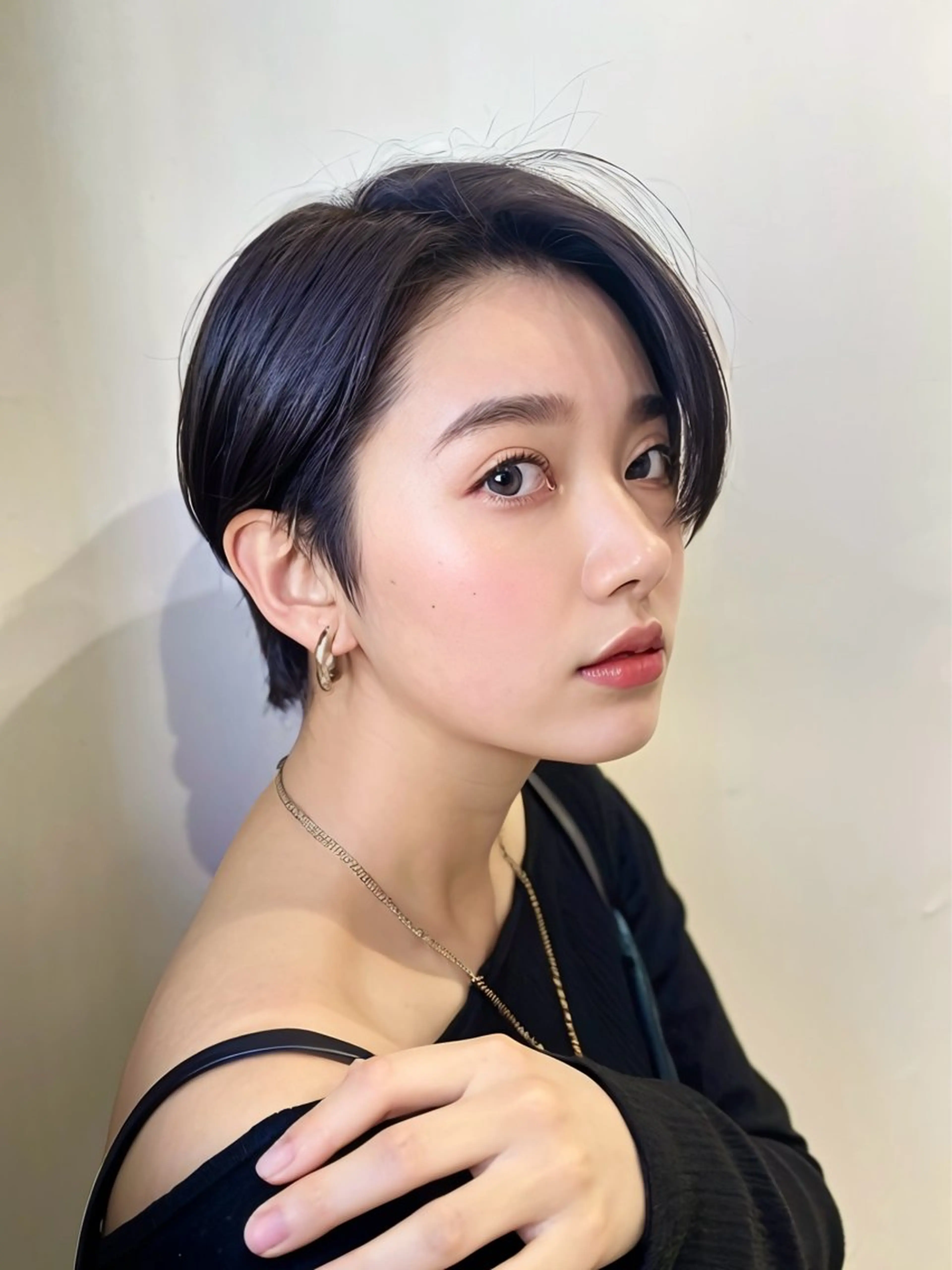 ショート カラー カット ヘアカラー トリートメント 女性が憧れる ショート/角田愛和のヘアスタイル