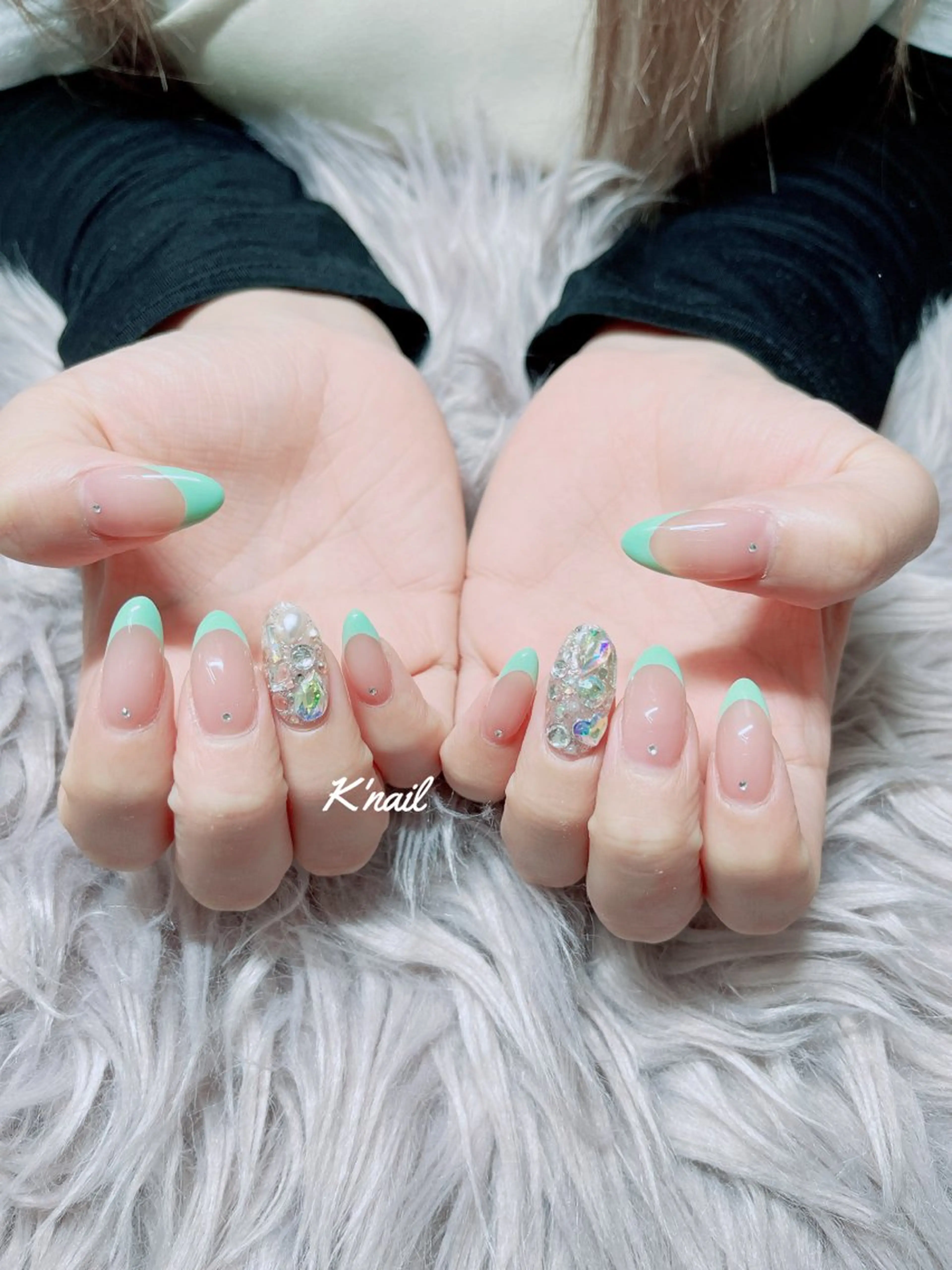 ネイル フレンチネイル K'nail tomokaのネイルデザイン