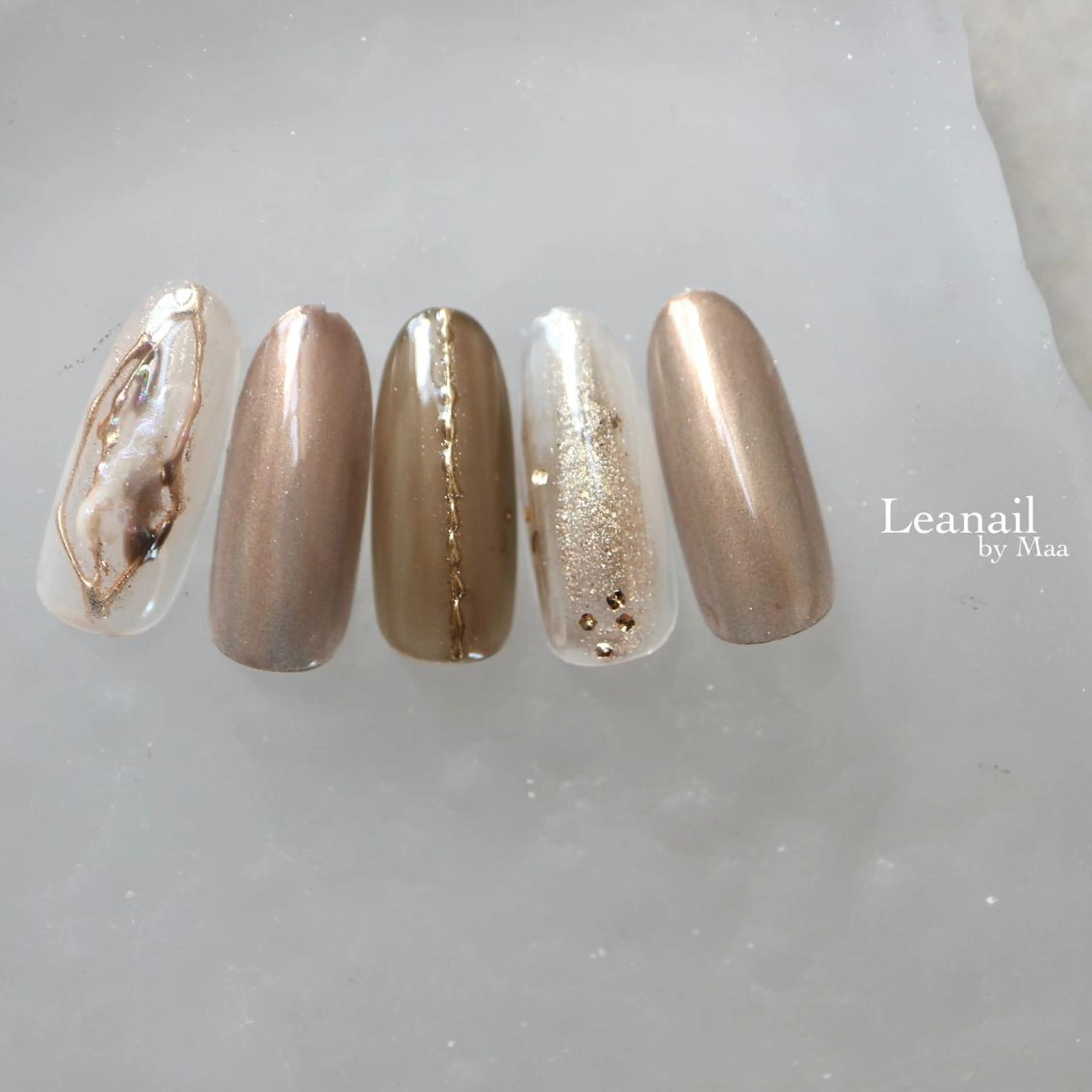 ネイル private_ salon.Leaのネイルデザイン