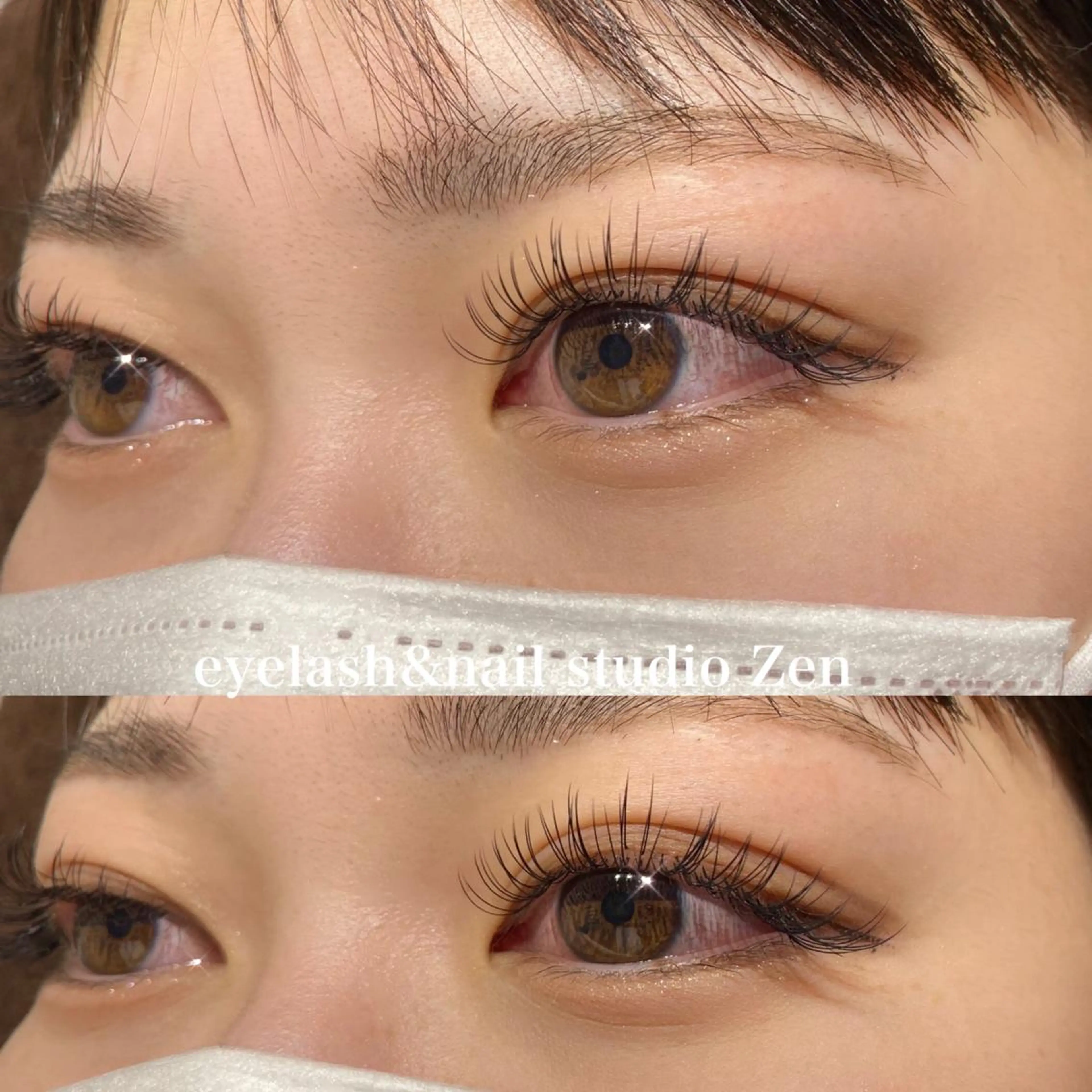 マツエク・マツパ フラットラッシュ eyelash Zen 🪞リオカのマツエク・マツパデザイン