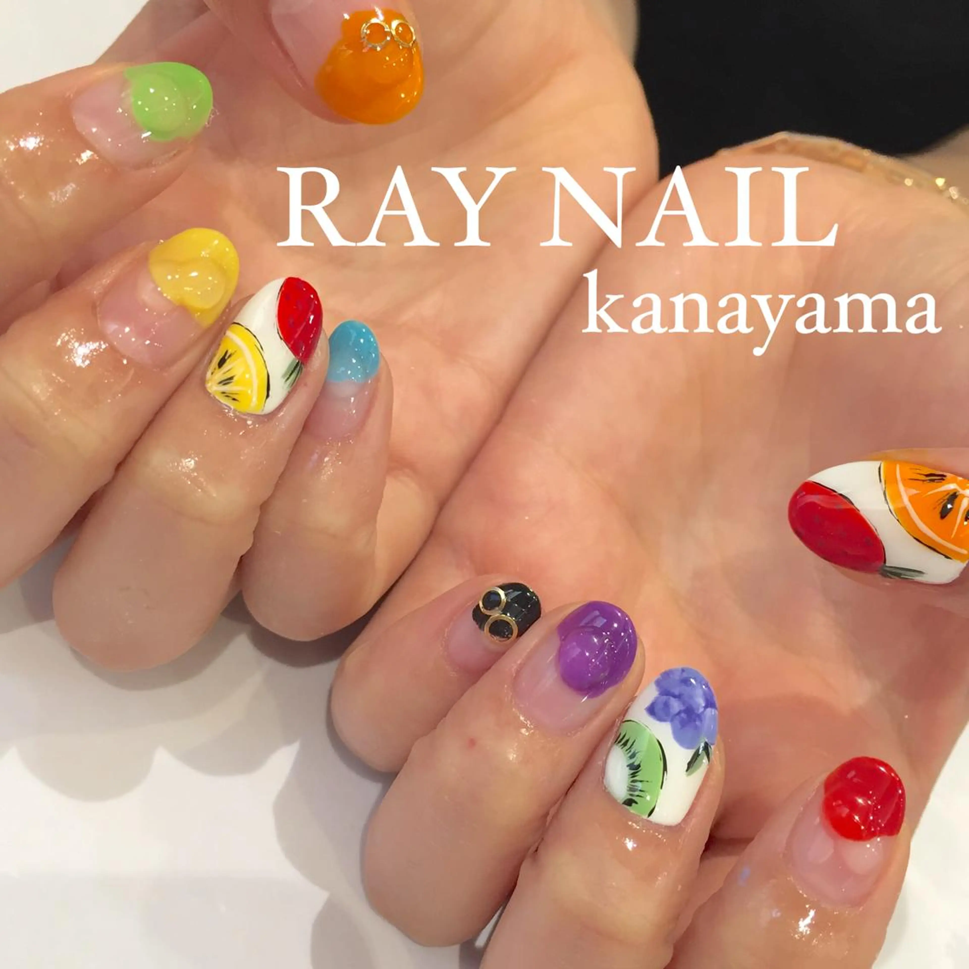 ネイル Arowa 伊田のネイルデザイン