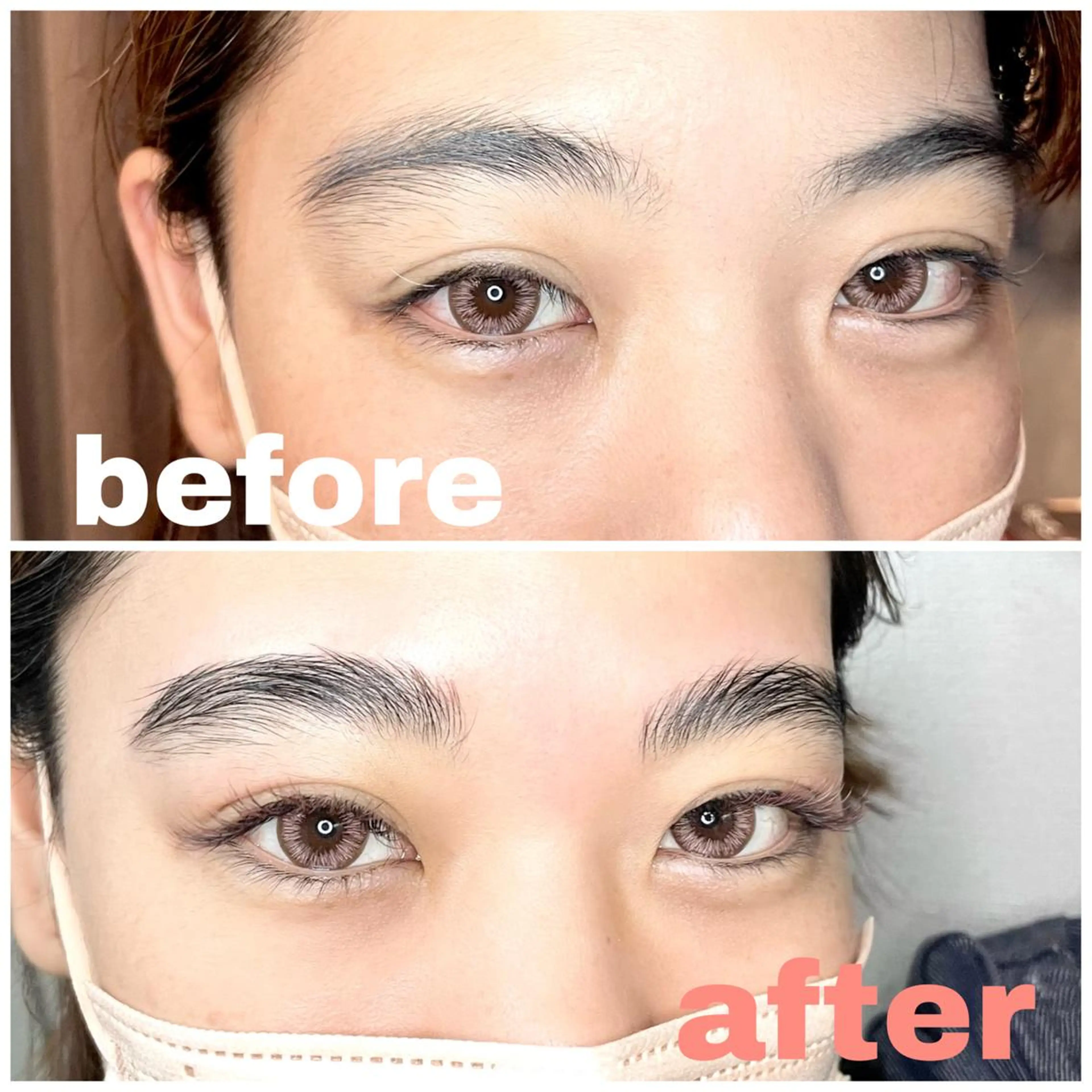 マツエク・マツパ カラーマツエク フラットラッシュ YUNIKO eyelashのマツエク・マツパデザイン