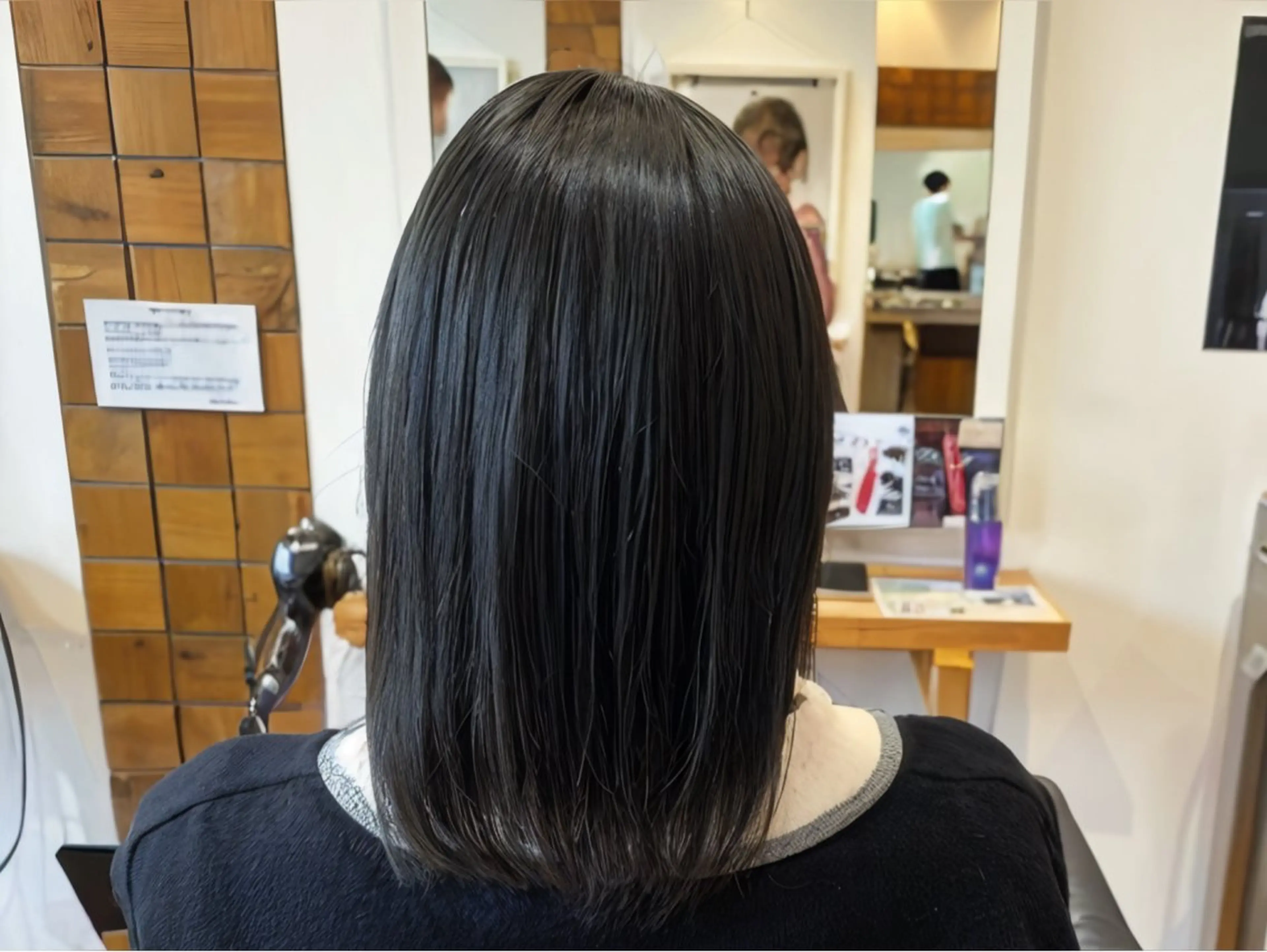 ミディアム パーマ 縮毛矯正 秋山知穂ショート/ 縮毛矯正はお任せ🧸のヘアスタイル