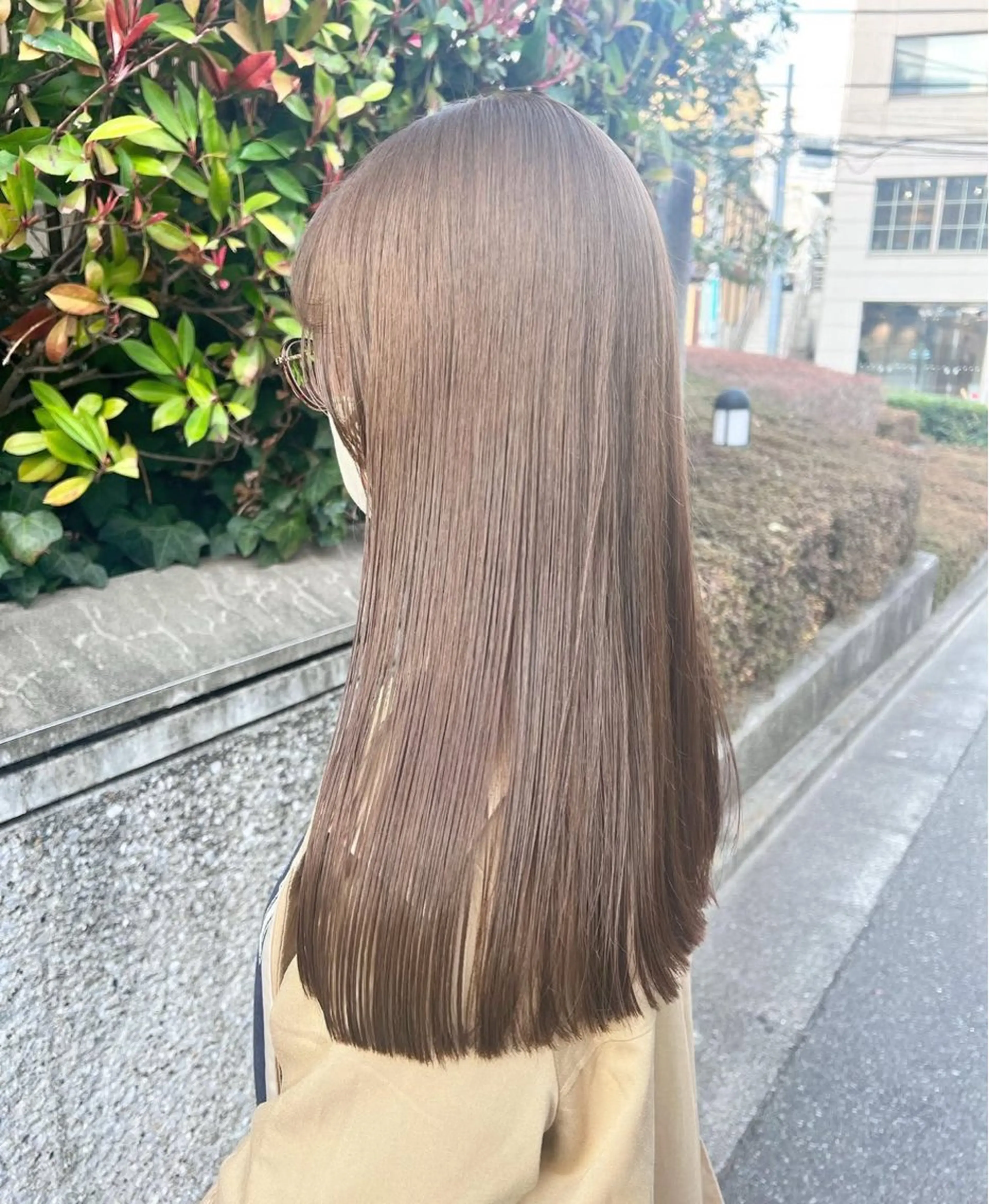 ロング カラー カット ヘアカラー トリートメント Maki /Jr.スタイリストのヘアスタイル