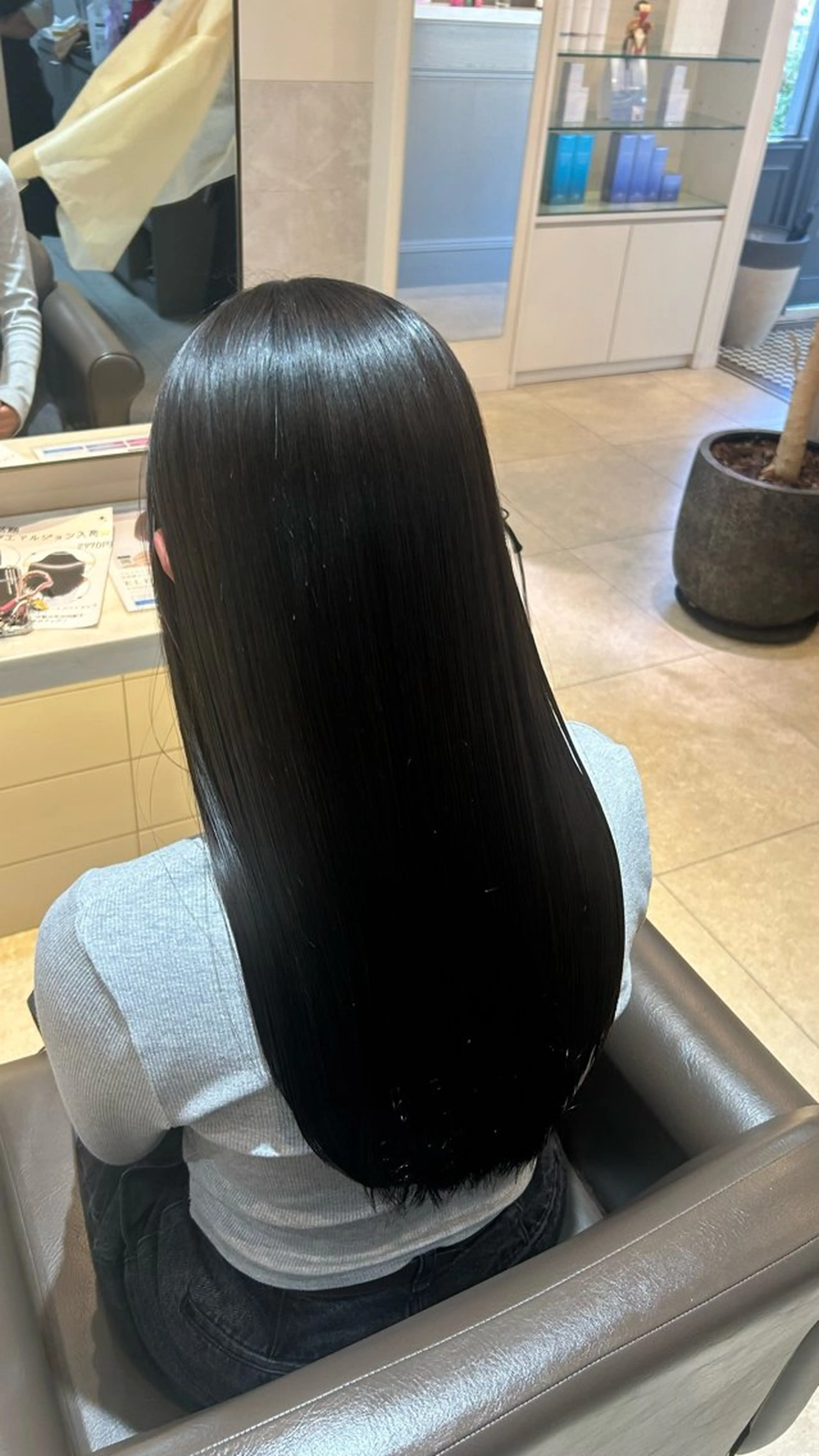 ロング 永田 風音のヘアスタイル