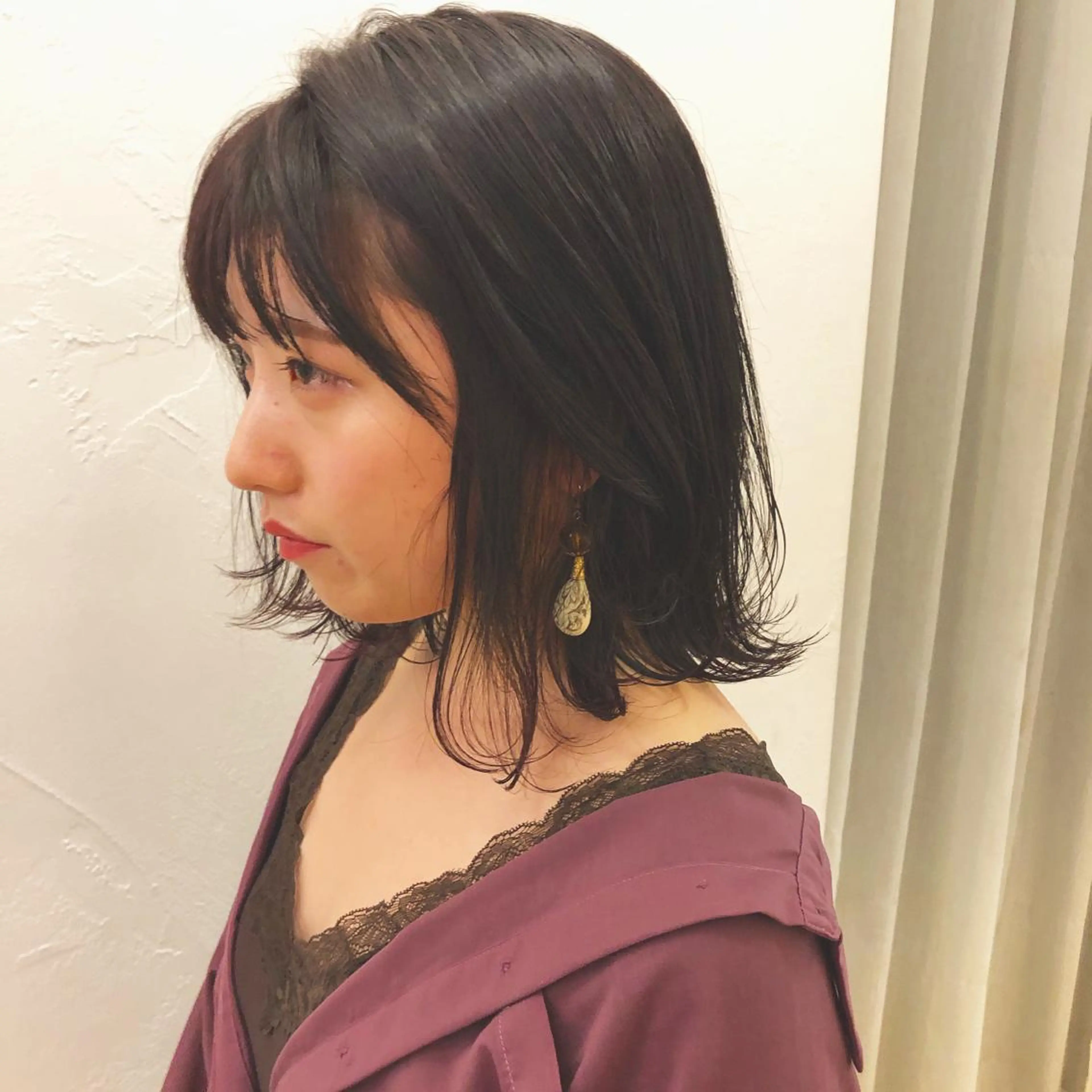 ミディアム カラー 🟩くすみカラー/ボ ブ/ショート/大司のヘアスタイル