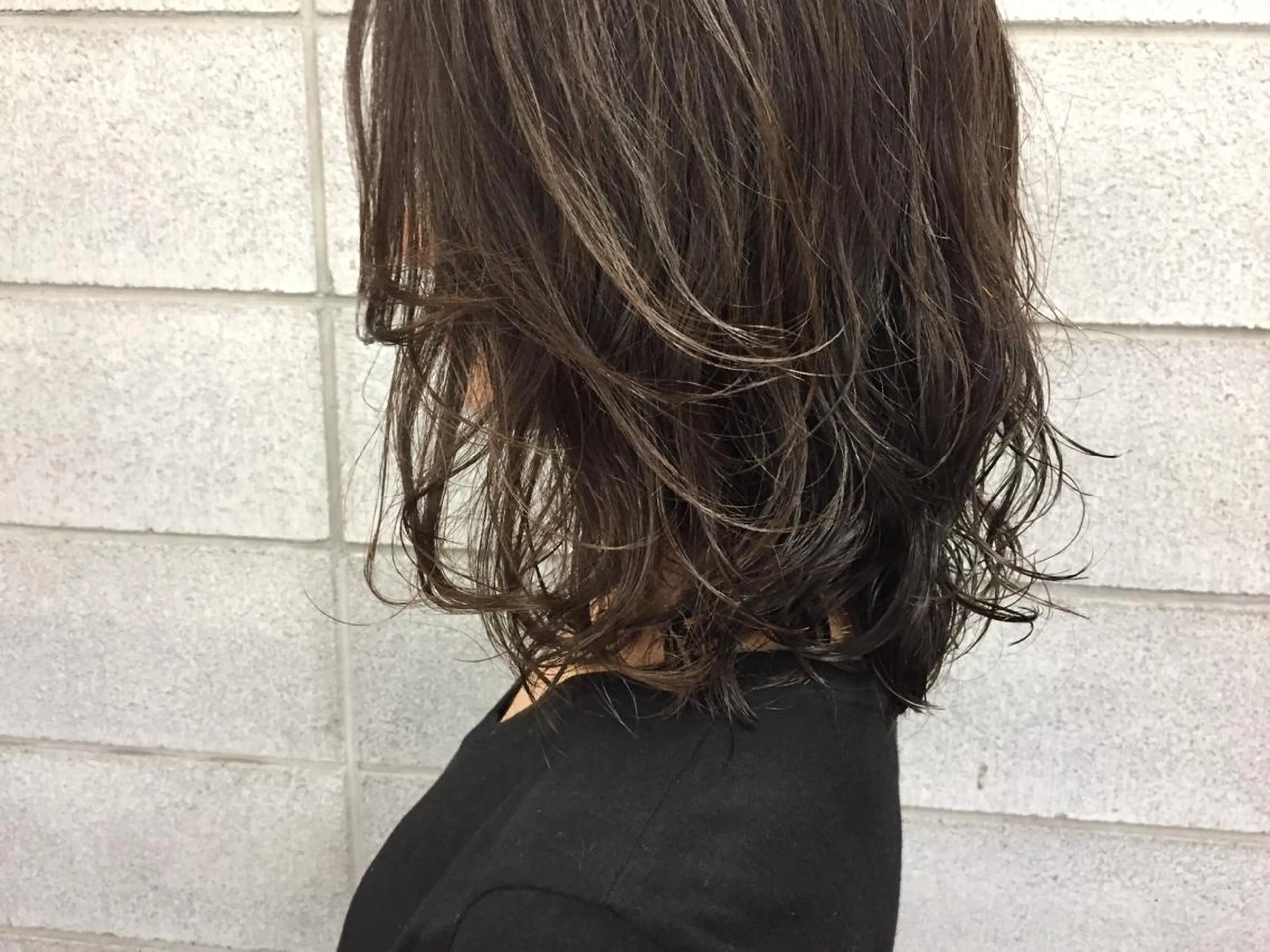 ミディアム パーマ ITO YUKIのヘアスタイル