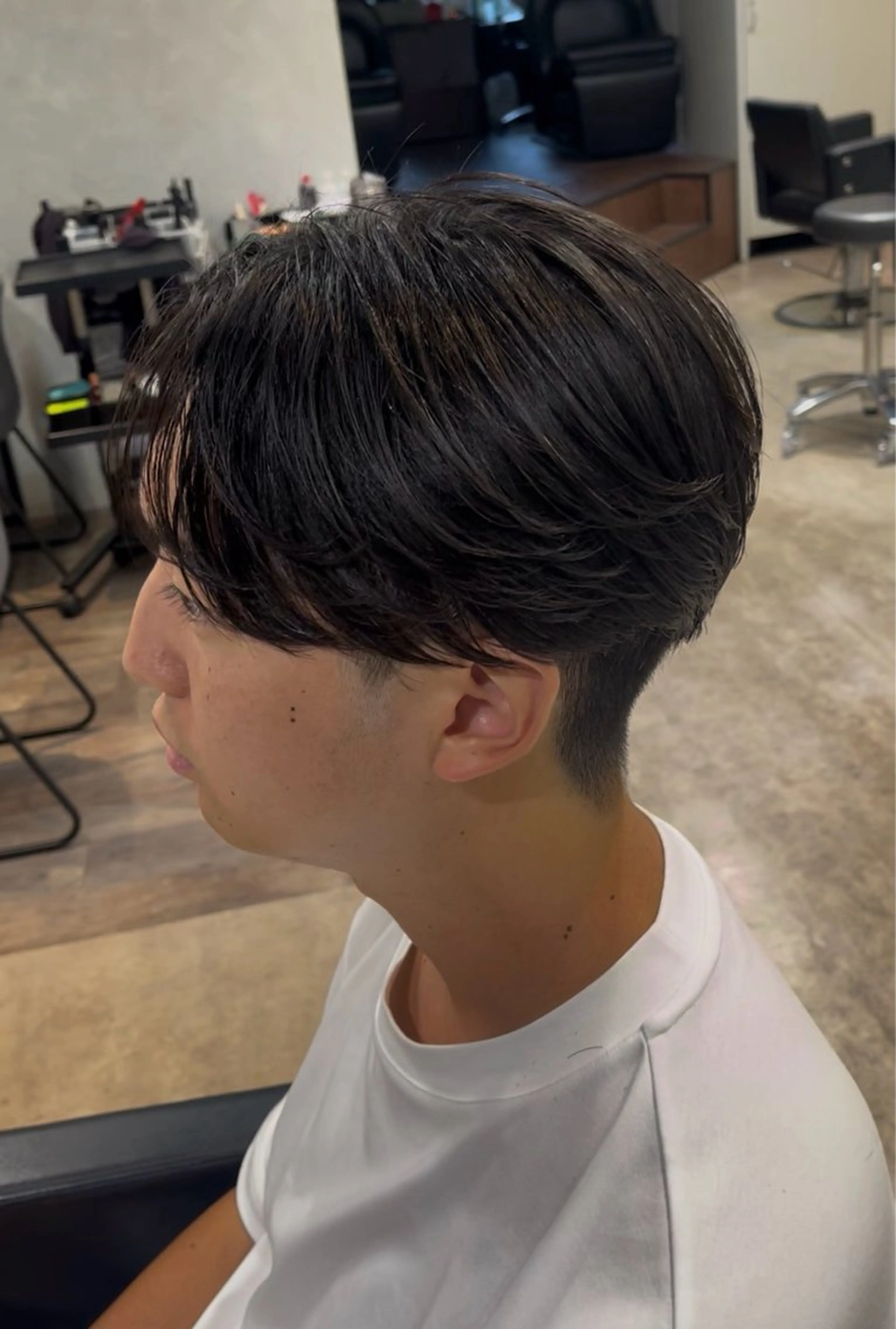 ショート カット パーマ パーマ、縮毛矯正特化 松本真那斗のヘアスタイル
