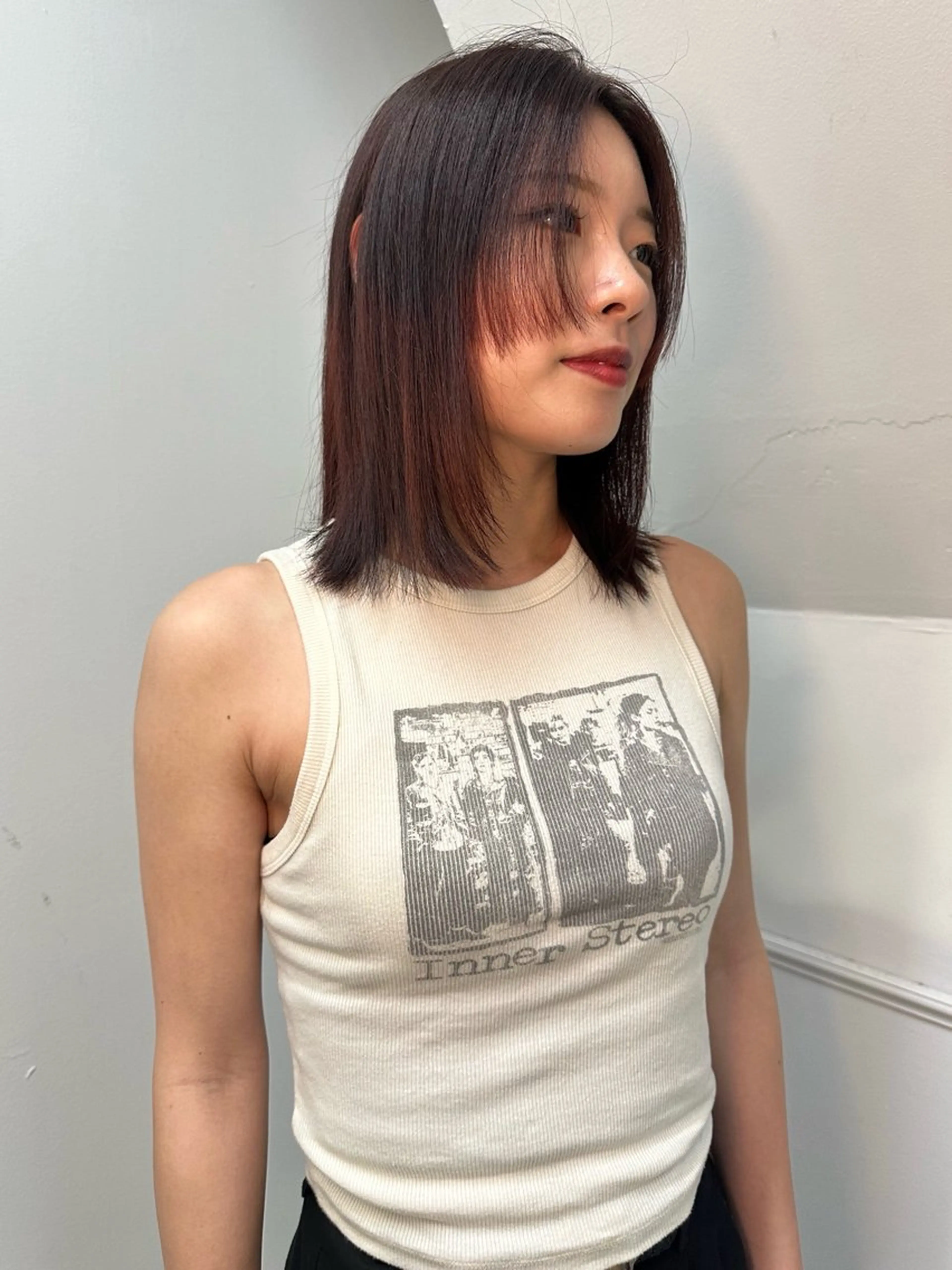 ショート カラー ボブ・レイヤー支持 No.1/Ryokiのヘアスタイル