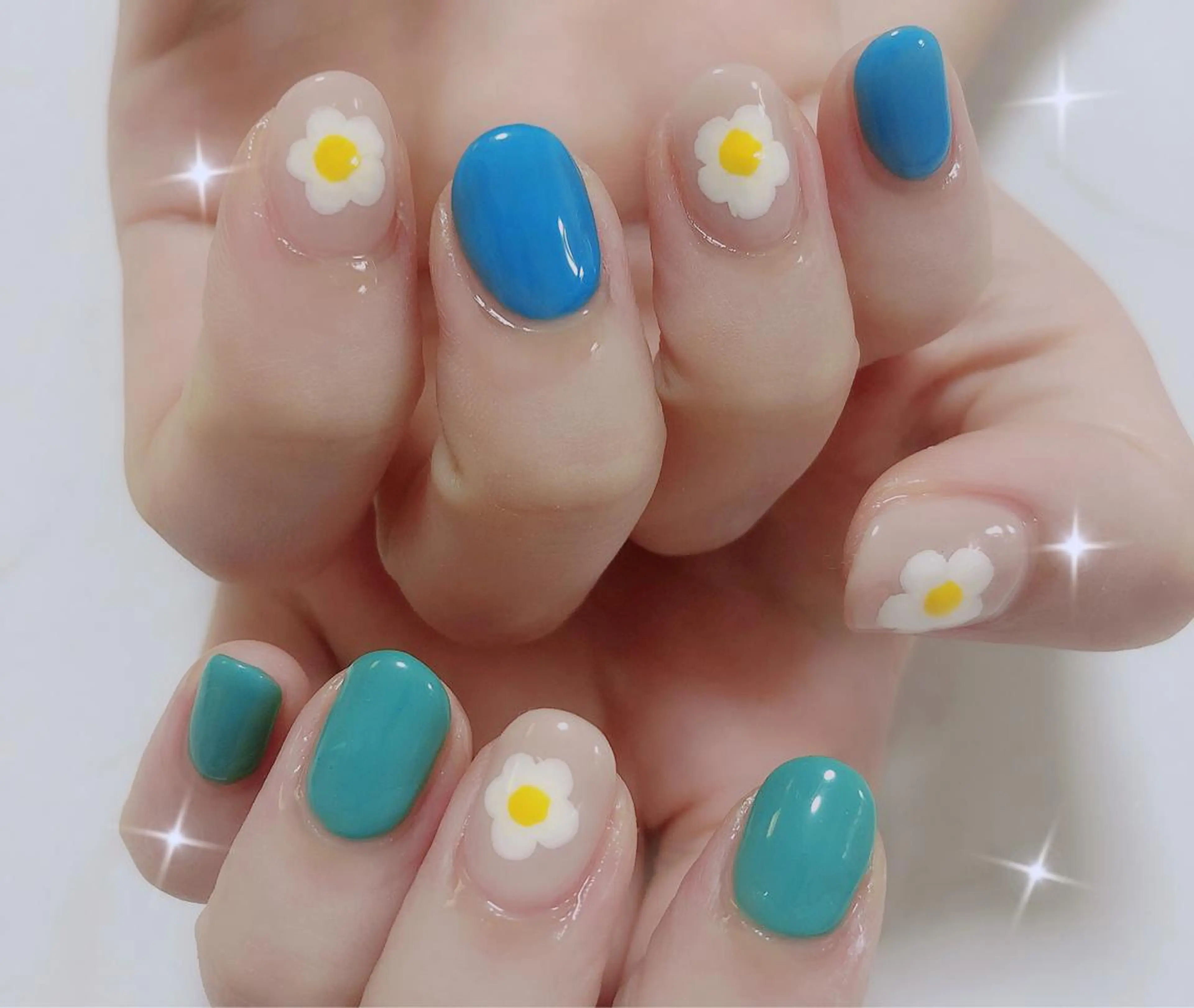 ネイル ハンドネイル ハンドケア ネイルサロンエクラ 🫧Shizukaのネイルデザイン