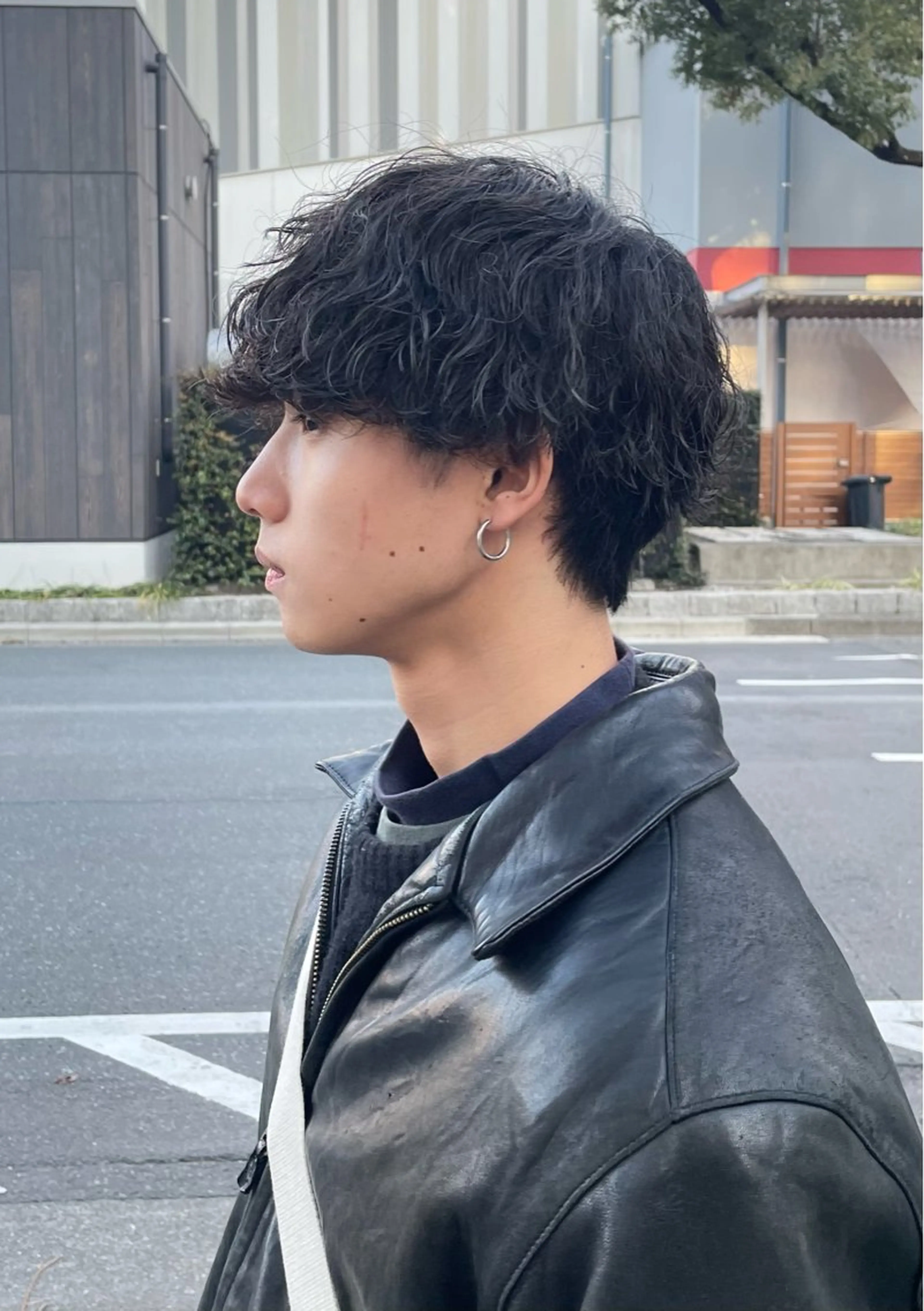 ミディアム パーマ メンズ 🔱メンズパーマ特化 🔱山下和輝のヘアスタイル