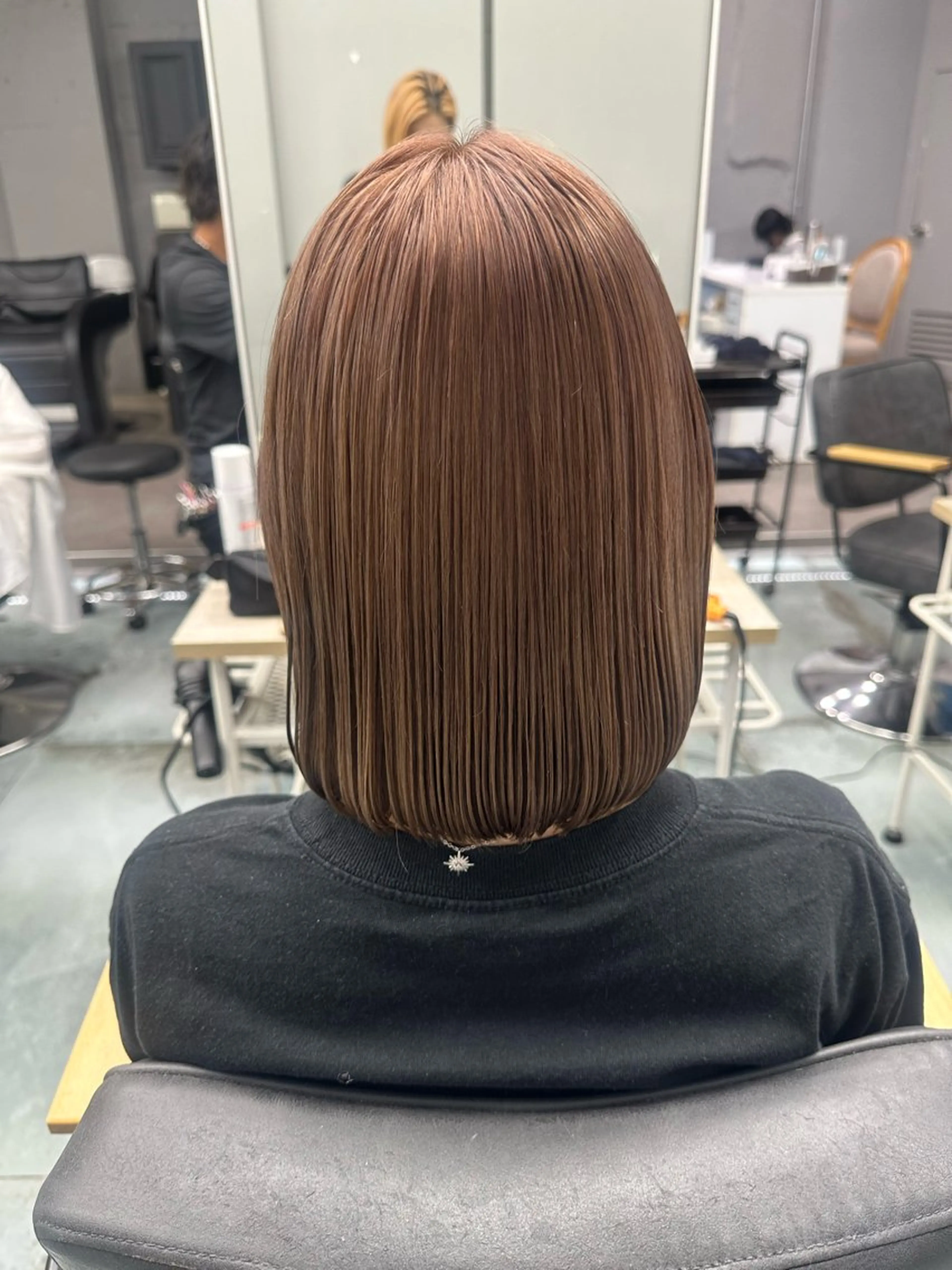 セミロング カラー eyelist : shiho.:*☆のヘアスタイル