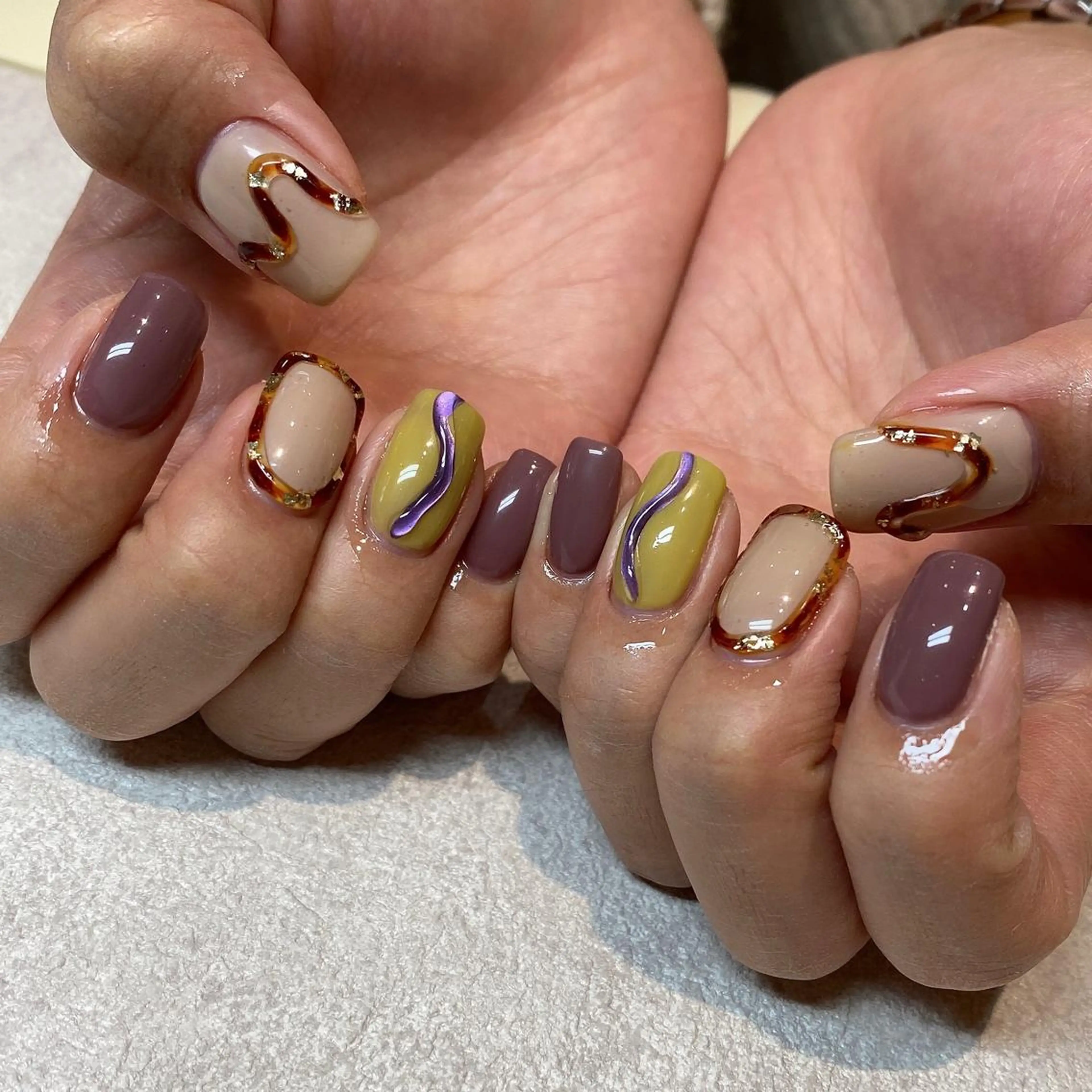 ネイル lecoa_ kana／amongのネイルデザイン