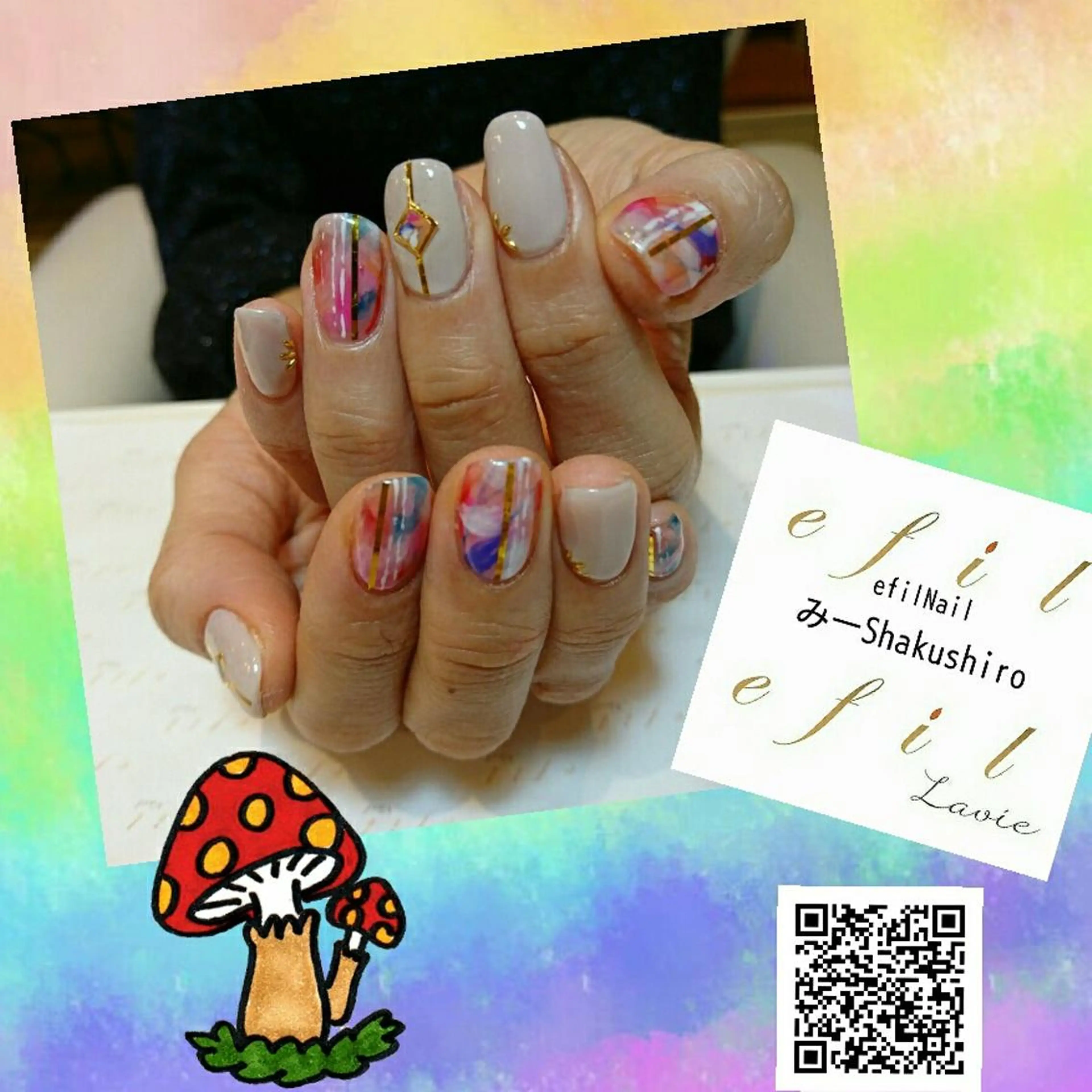ネイル 持ち込み みー shakushiroのネイルデザイン