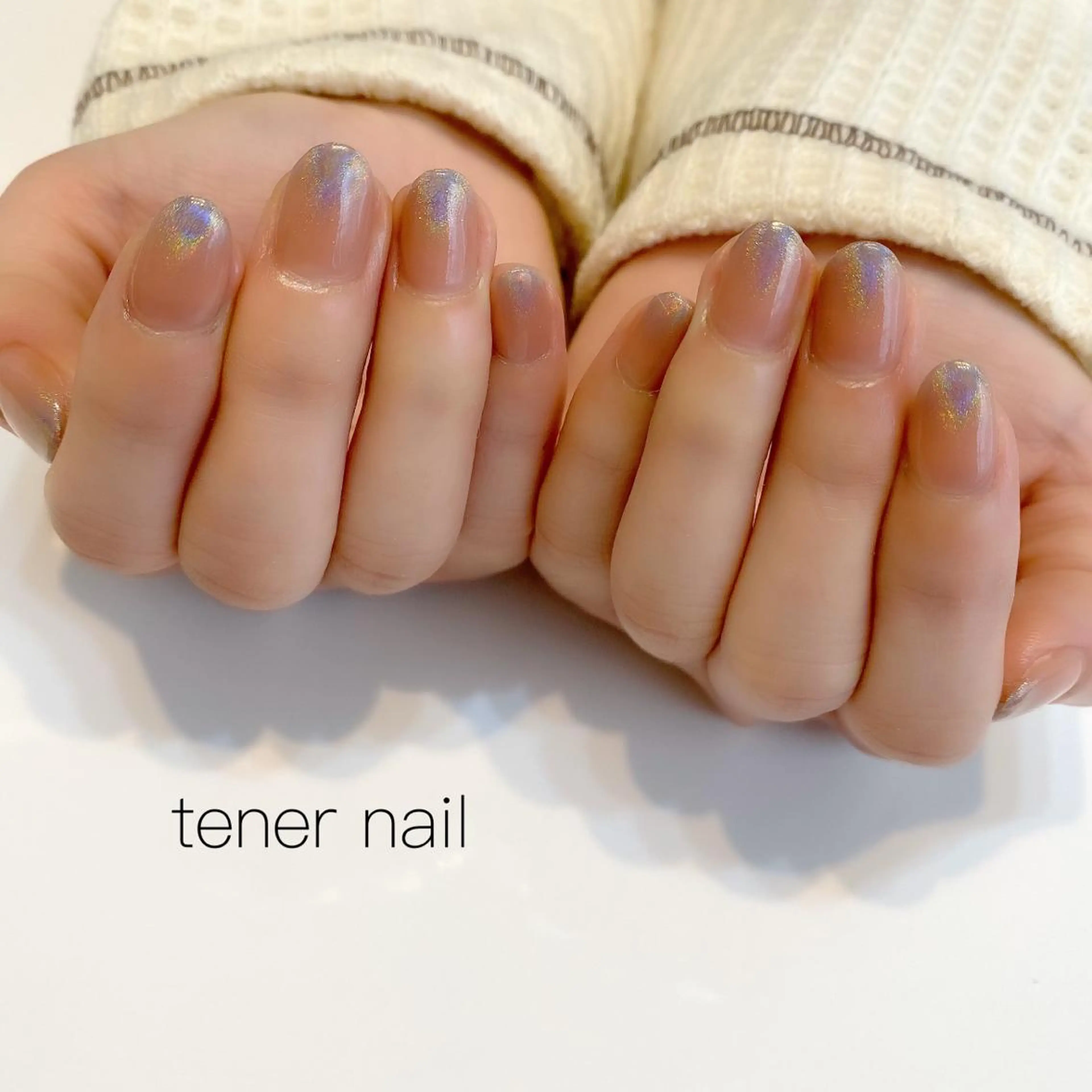 ネイル クリアネイル グラデーション テネルネイル tener nailのネイルデザイン