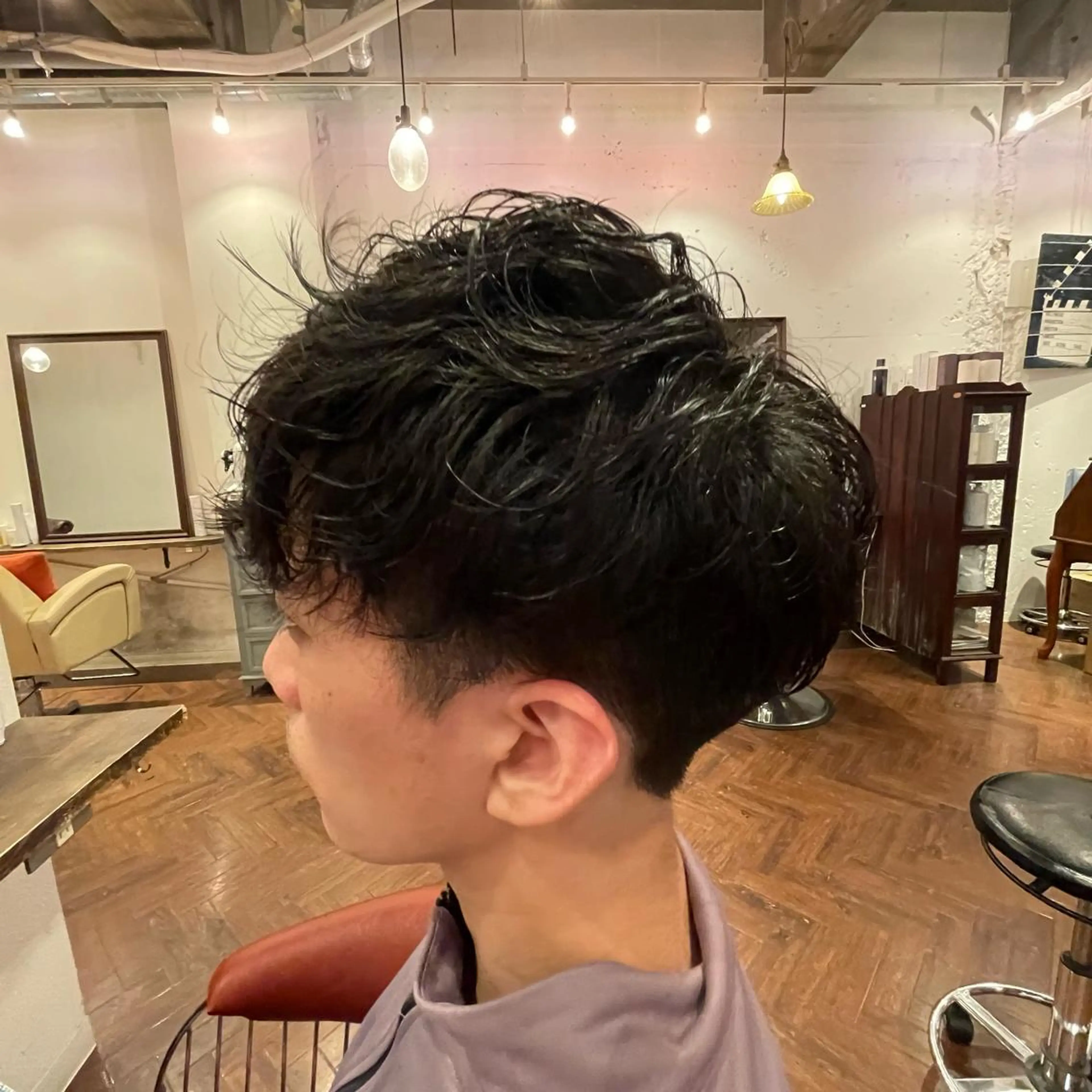 ショート パーマ メンズ サトウ コウキ  メンズのヘアスタイル