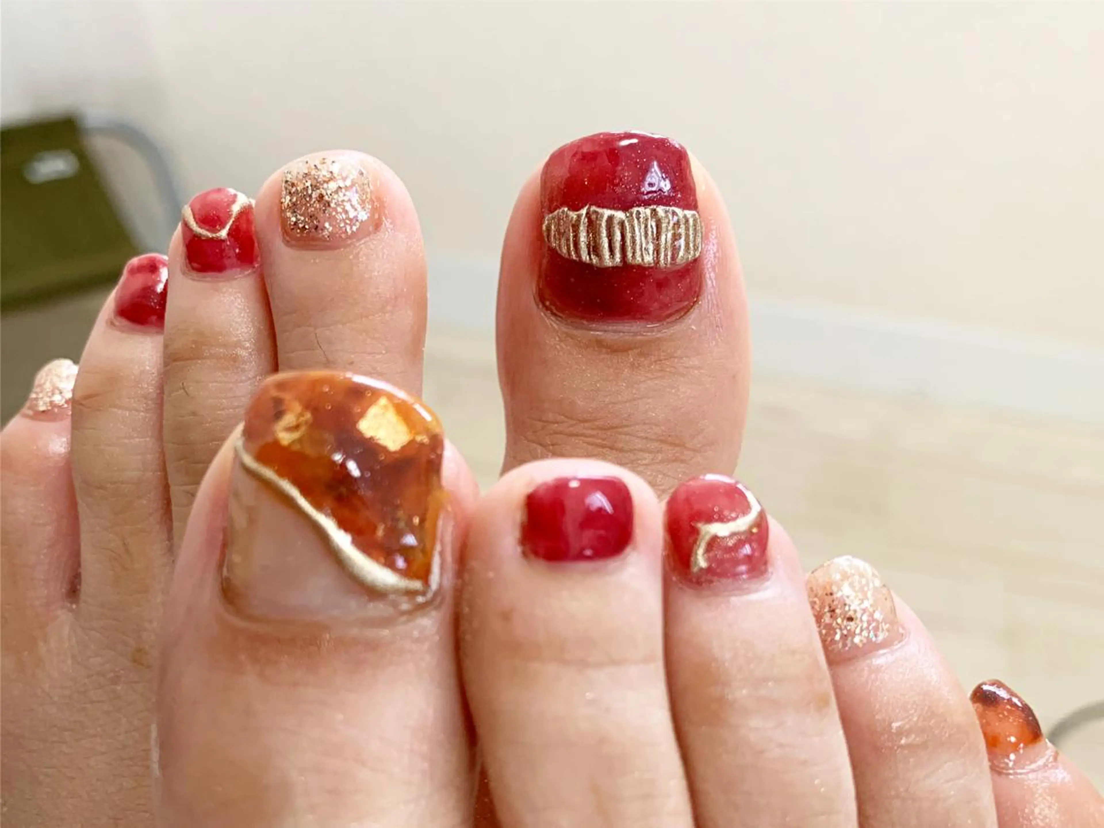 ネイル 新山 聖のネイルデザイン