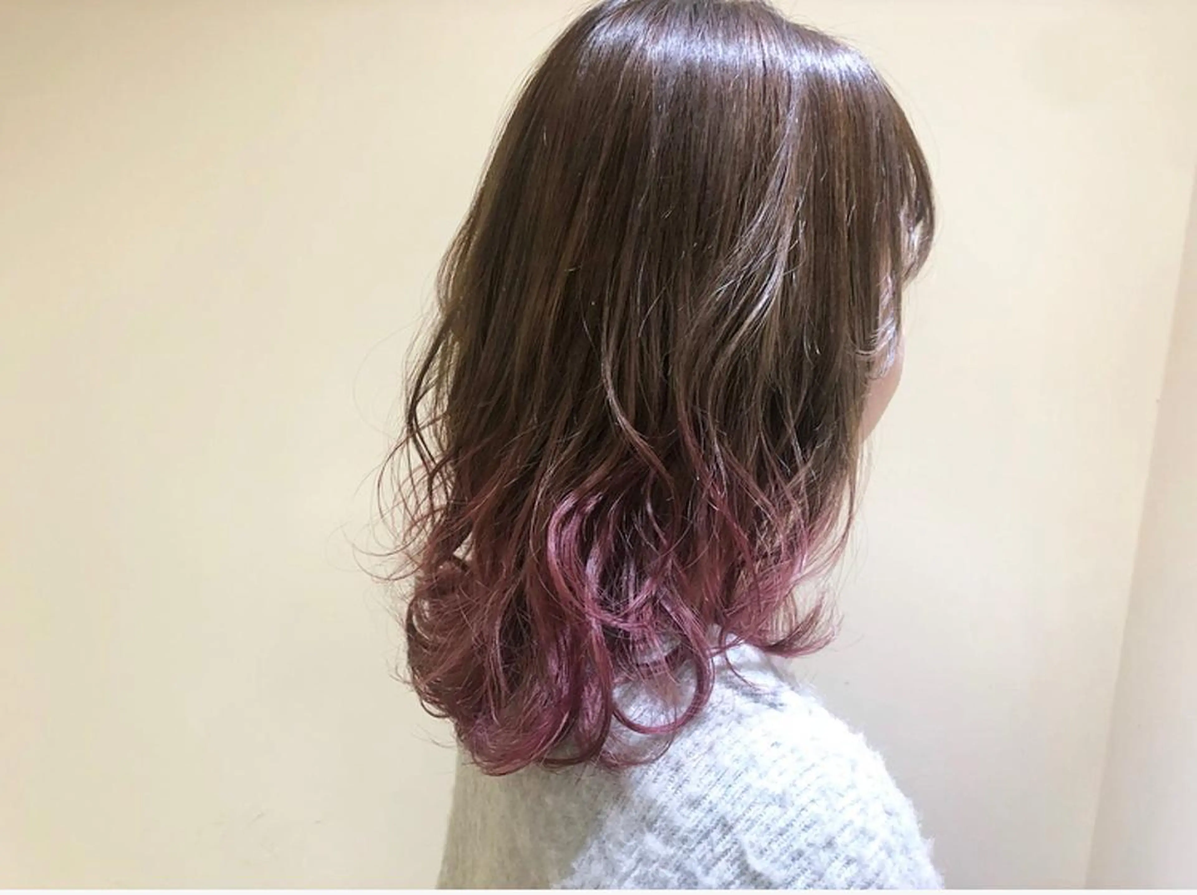 セミロング カラー ヘアアレンジ 店長/ 加藤 流菜のヘアスタイル