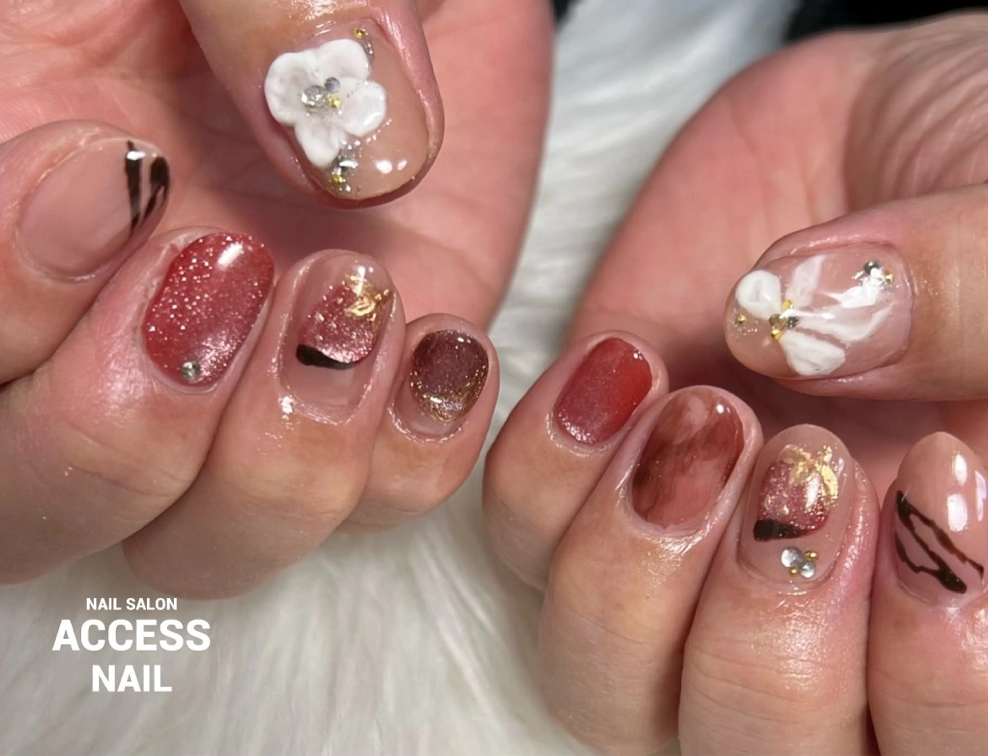 ネイル access nailのネイルデザイン