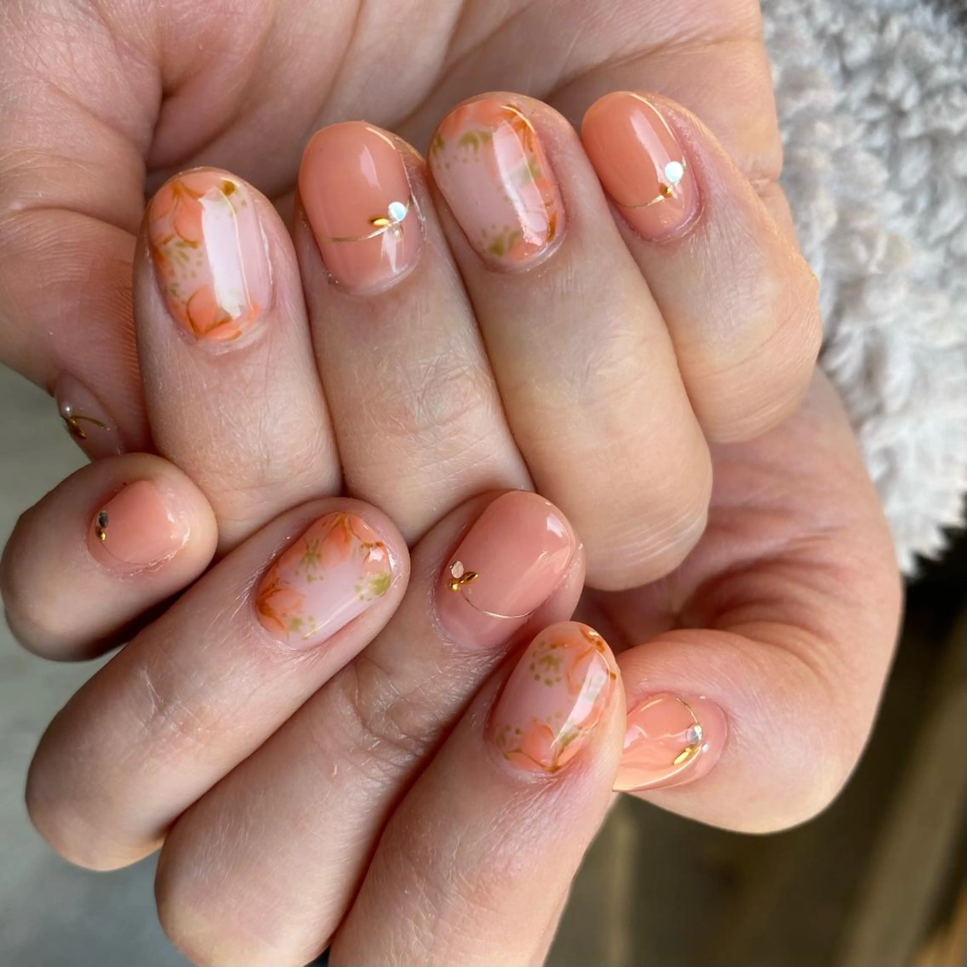 ネイル ハンドネイル nailsalon ∞ ﾐｶﾅﾙ ∞のネイルデザイン