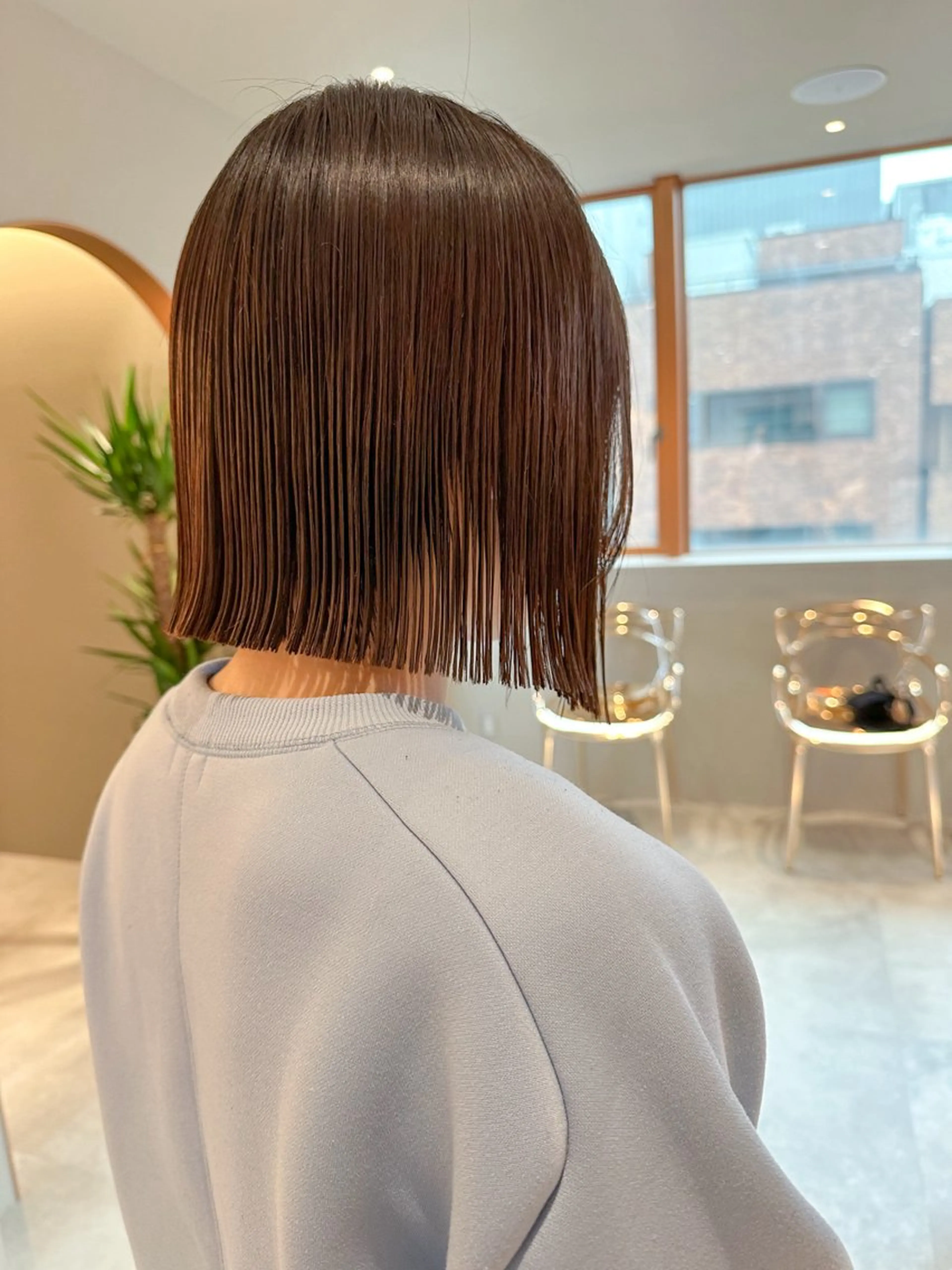 ショート ボブ 安永 来未のヘアスタイル