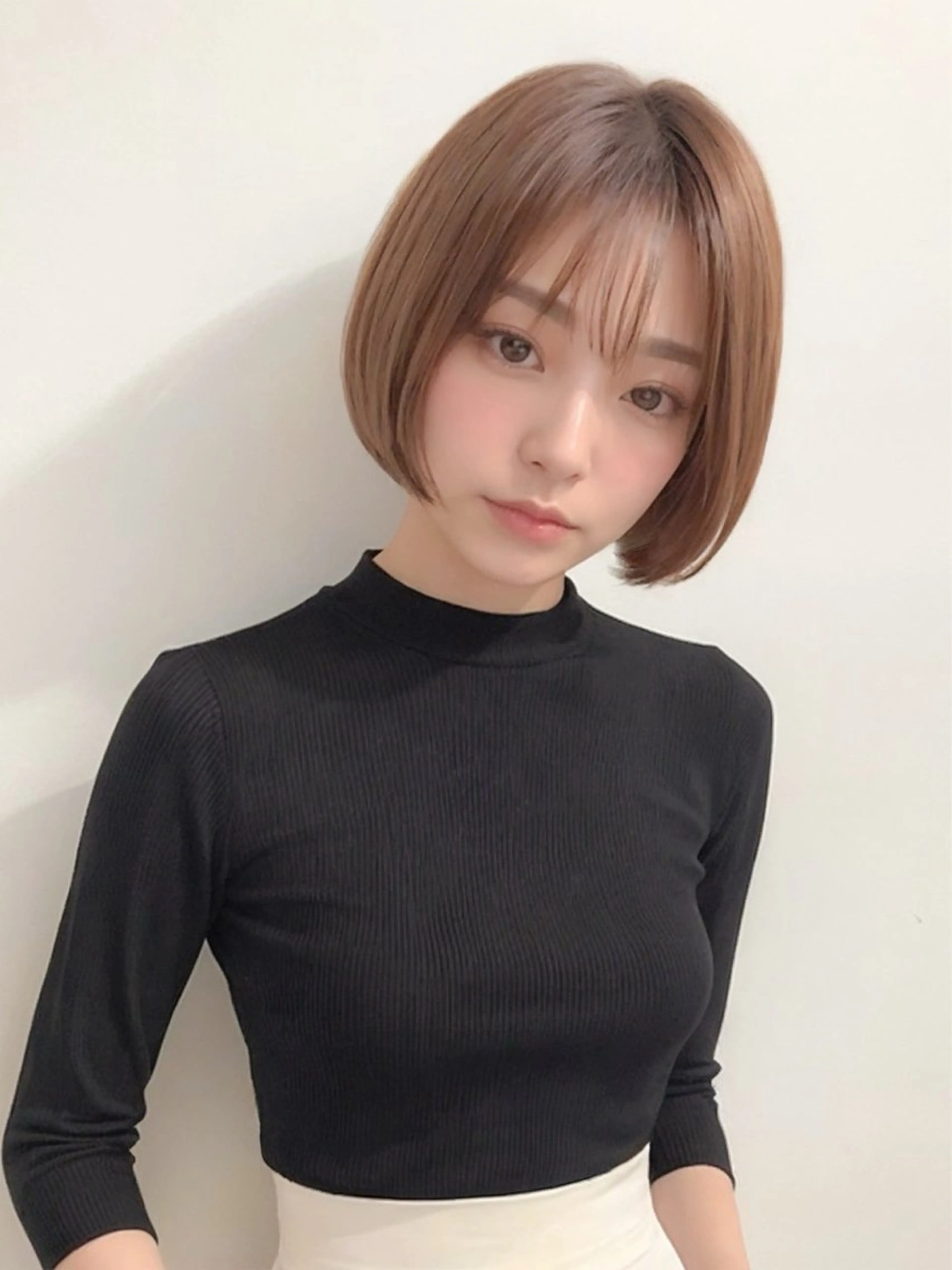 ショート ボブ カット ヘアカラー charme シャルムのヘアスタイル