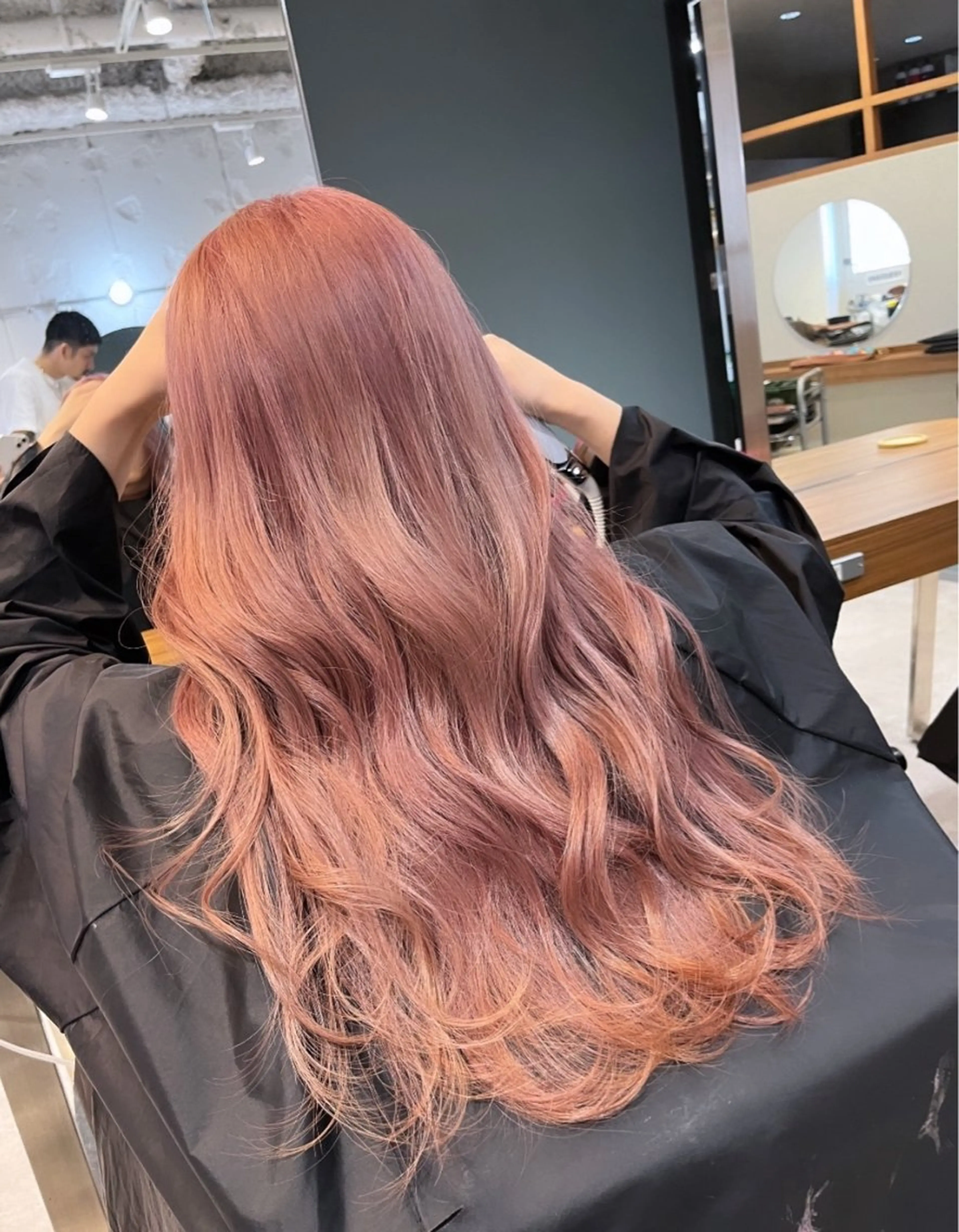 ロング カラー 岡本 太陽☀️のヘアスタイル