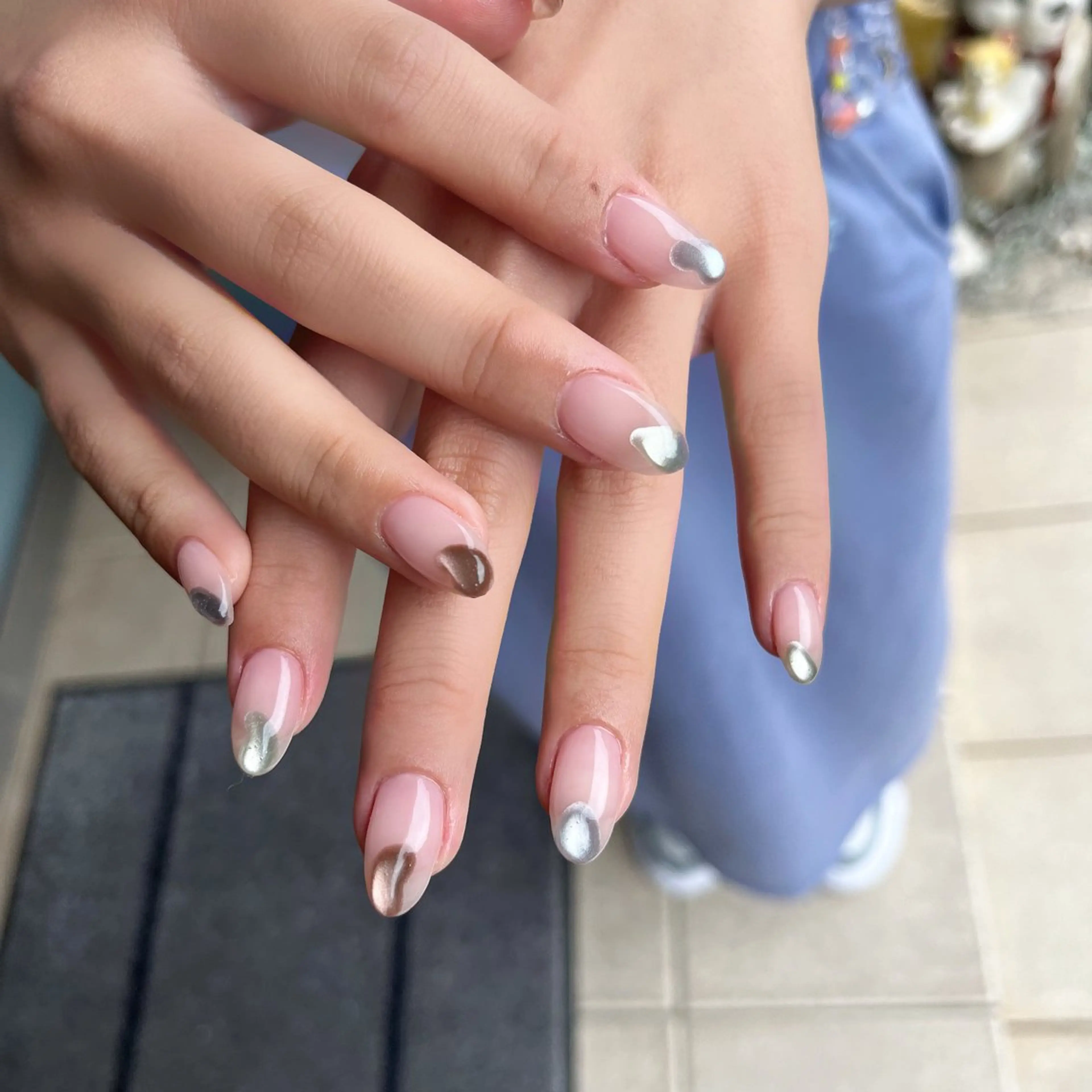 ネイル マグネットネイル ニュアンスネイル ハンドネイル ayaca ♡のネイルデザイン