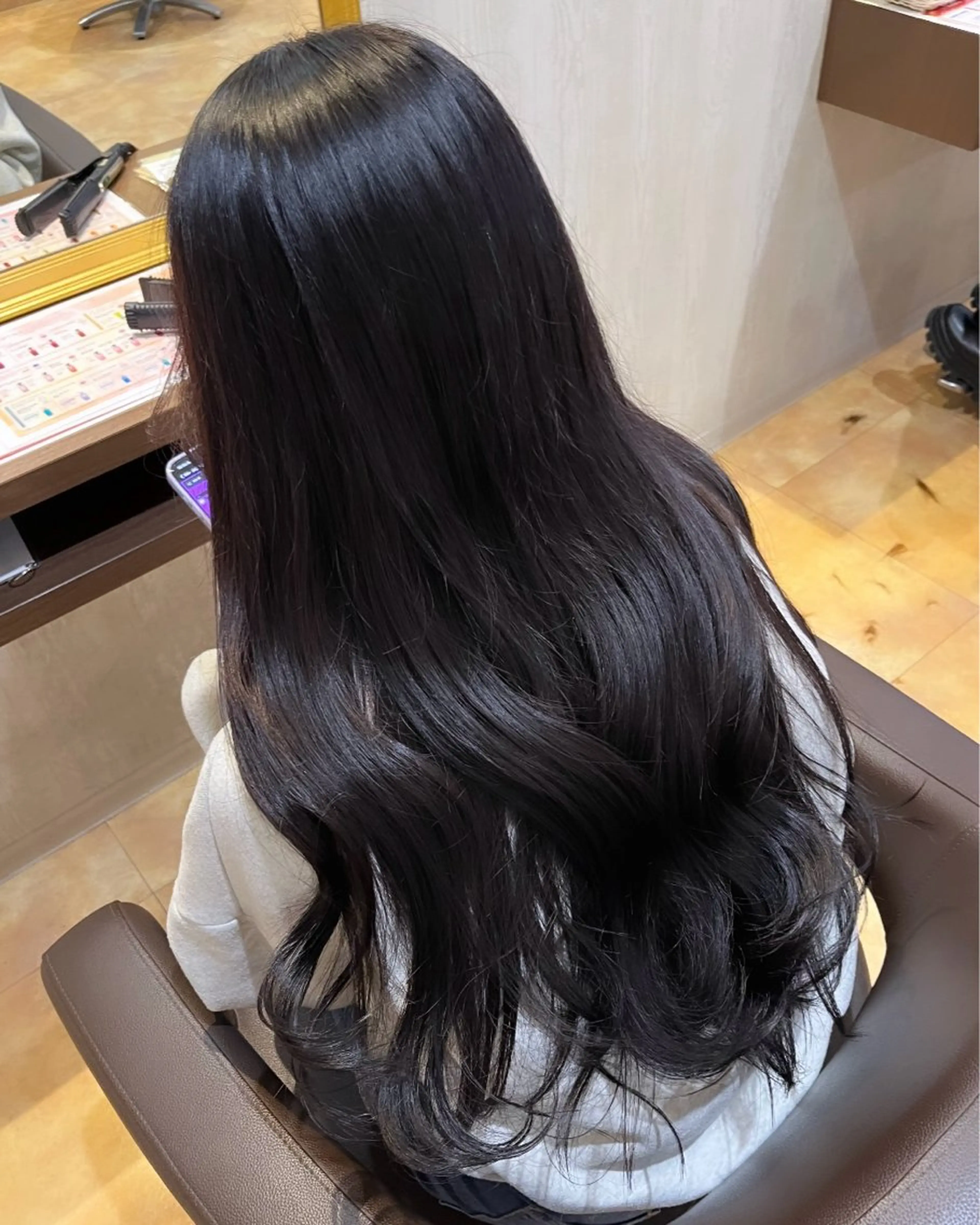 ロング カラー yui🥀/ボブ /ブリーチなしカラーのヘアスタイル