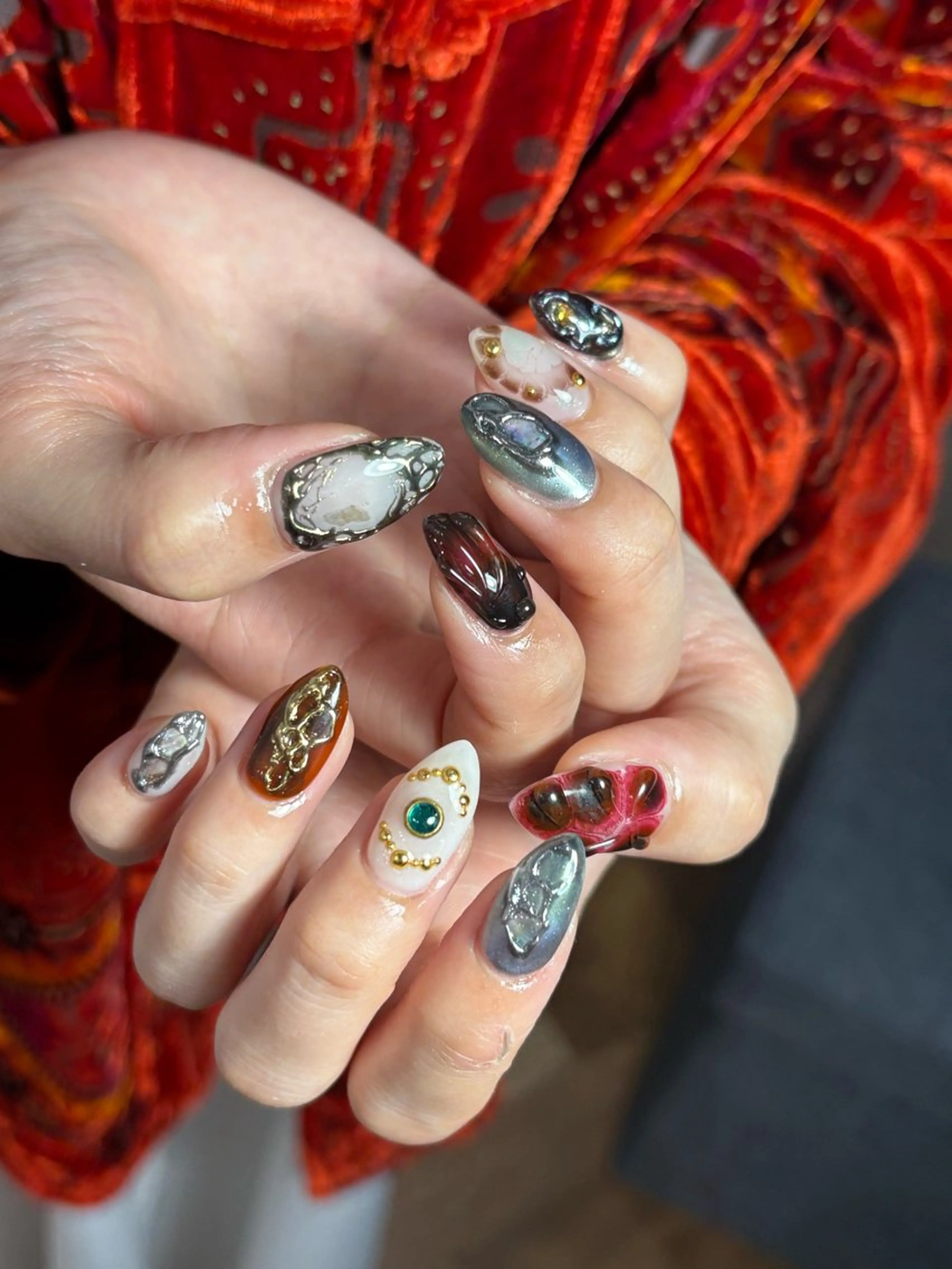 ネイル ハンドネイル NICOnail🦭 Mikuのネイルデザイン