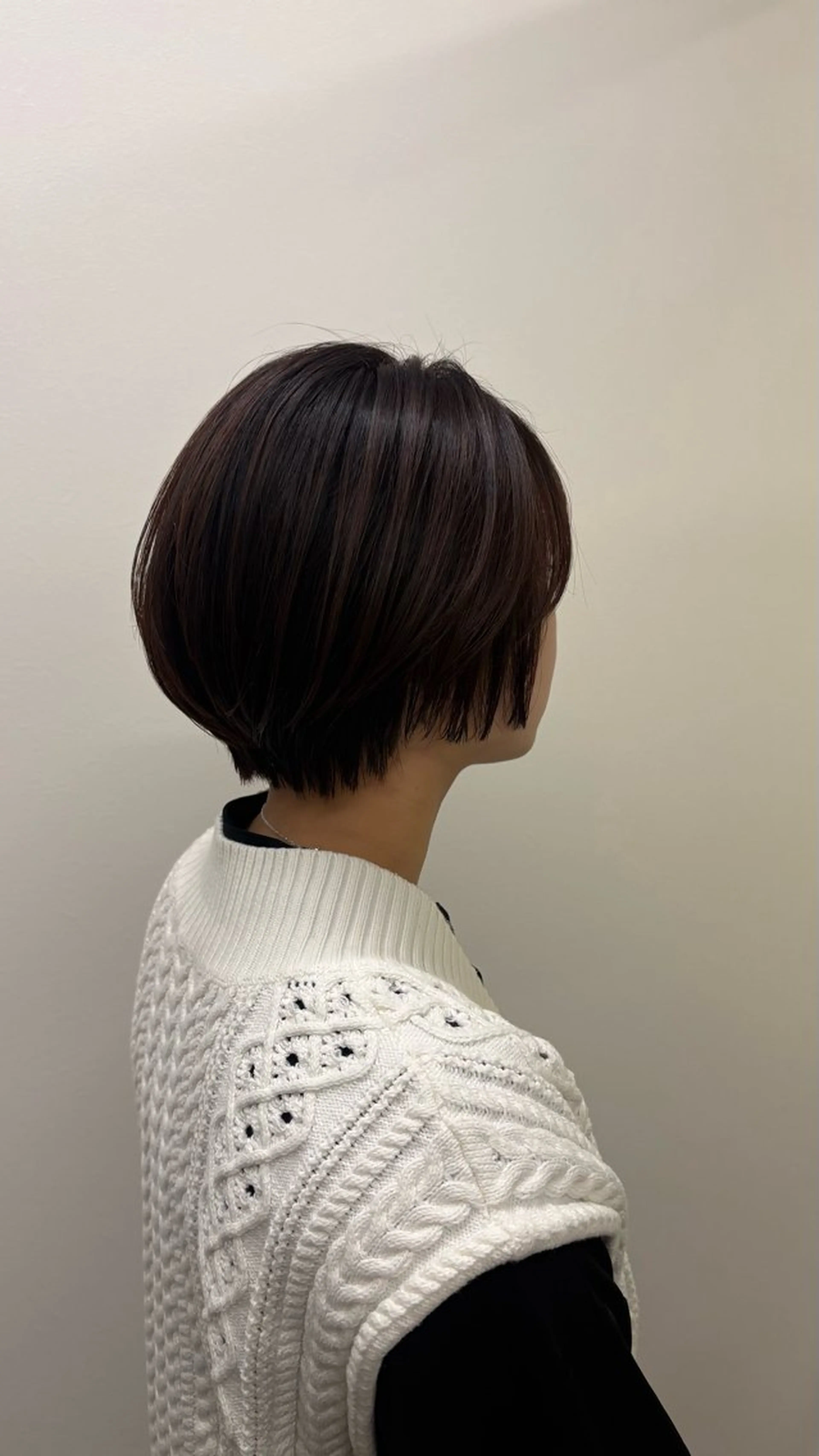 ショート カット ヘアカラー レイヤー/髪質改善/ ナカジのヘアスタイル
